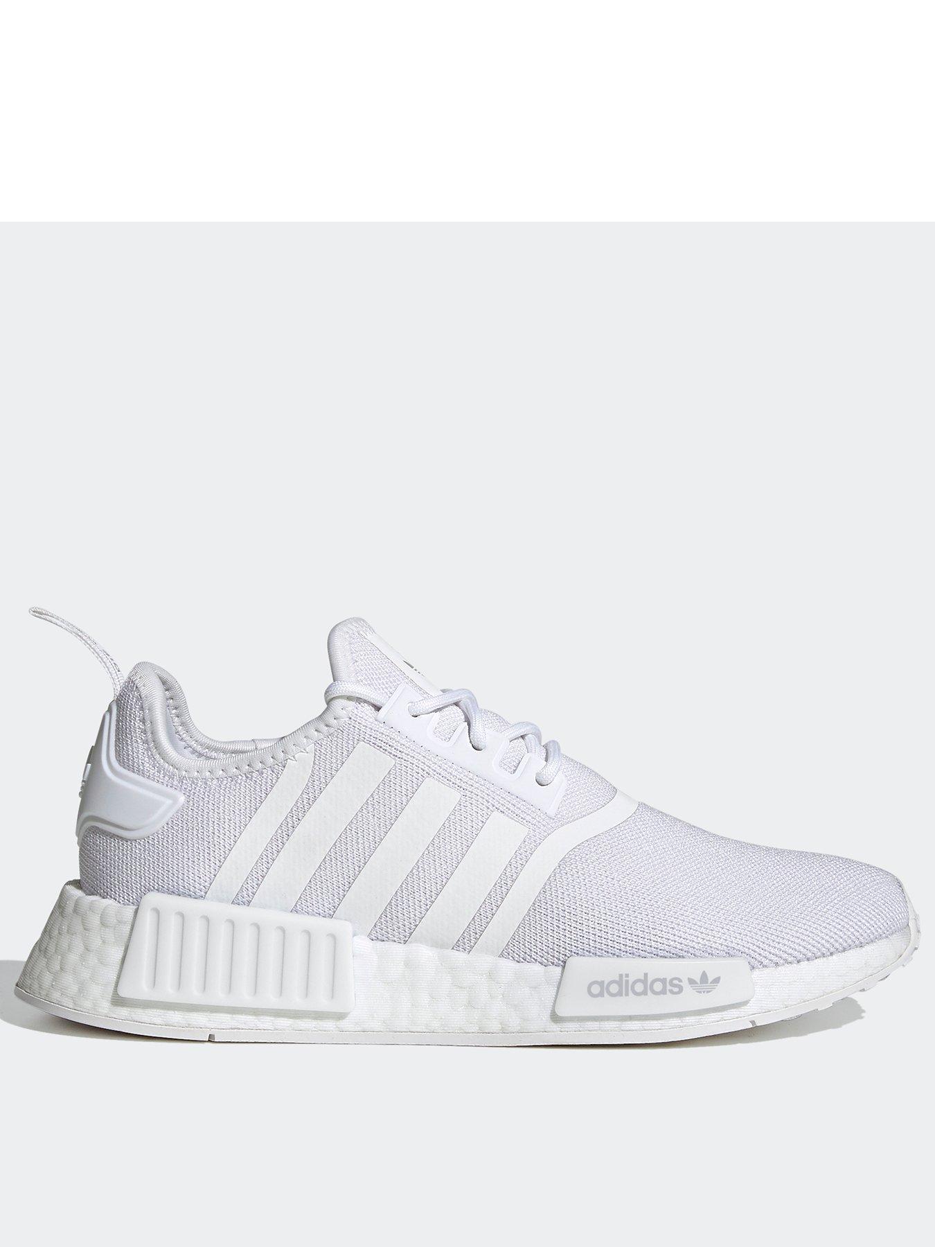 adidas Originals NMD R1 Primeblue Shoes White Silver Very Ireland