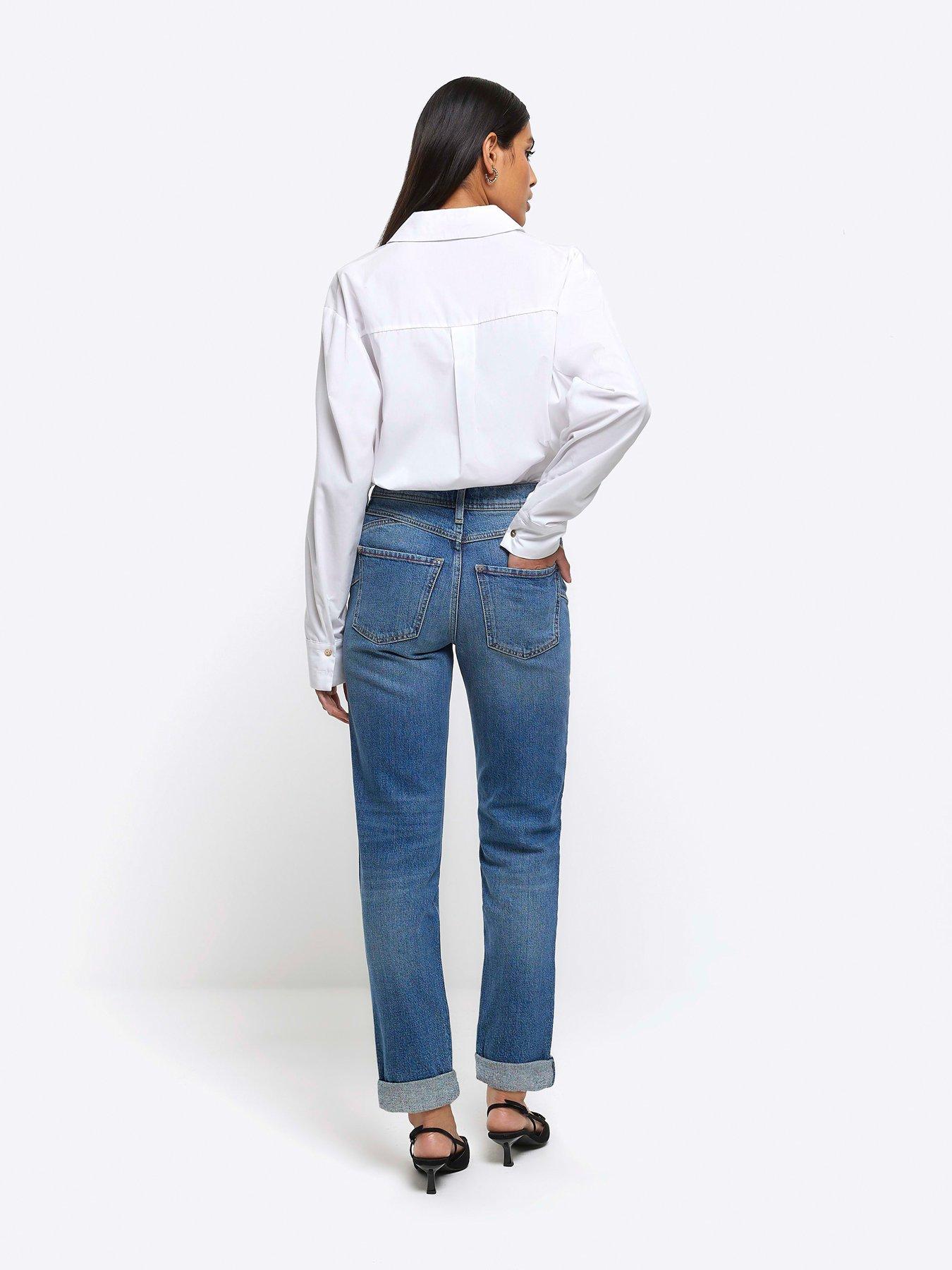 river-island-high-waisted-bum-sculpt-mom-jeans-bluestillFront