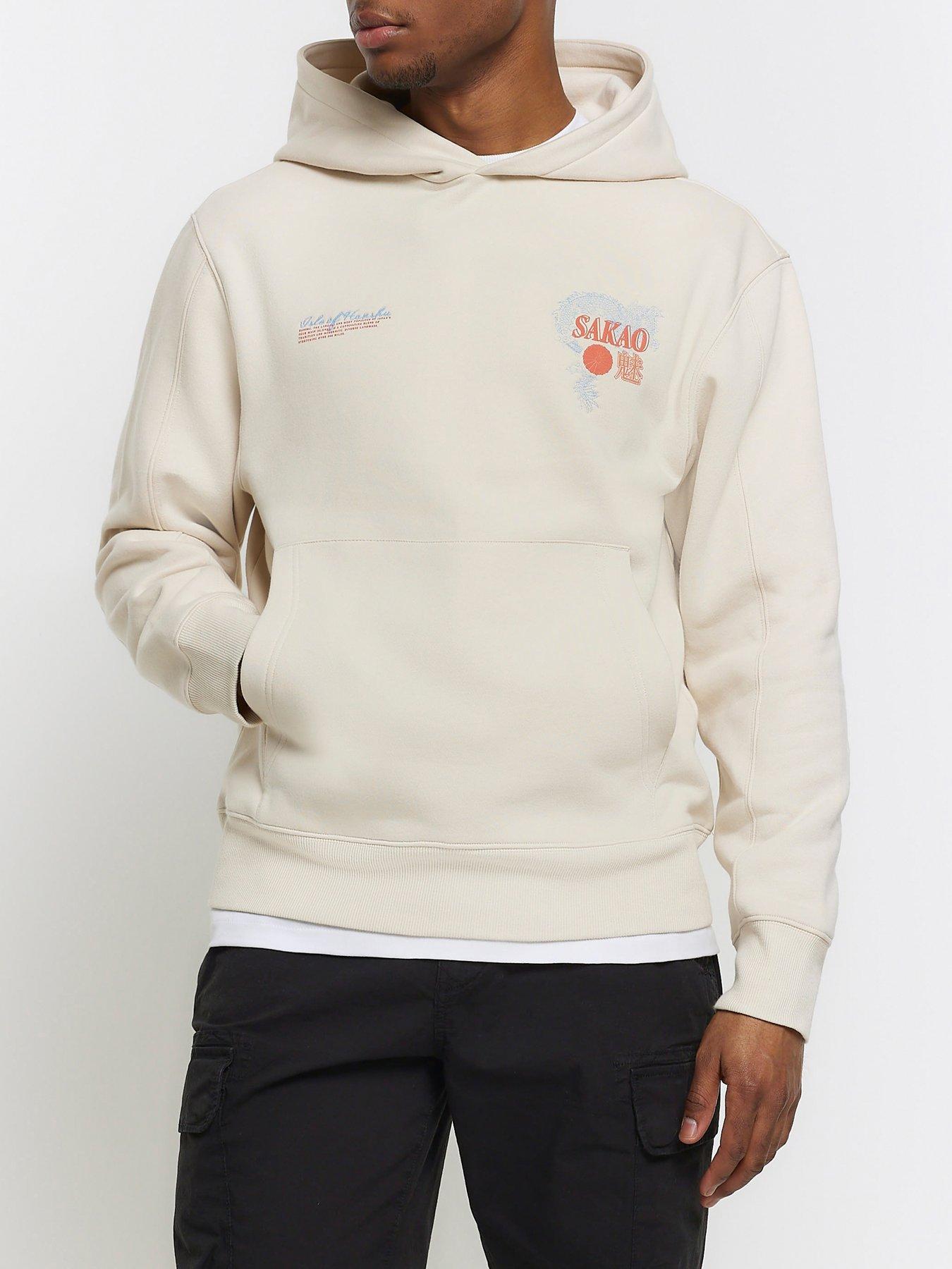 river-island-regular-fit-embroidered-hoodie-ecrustillFront