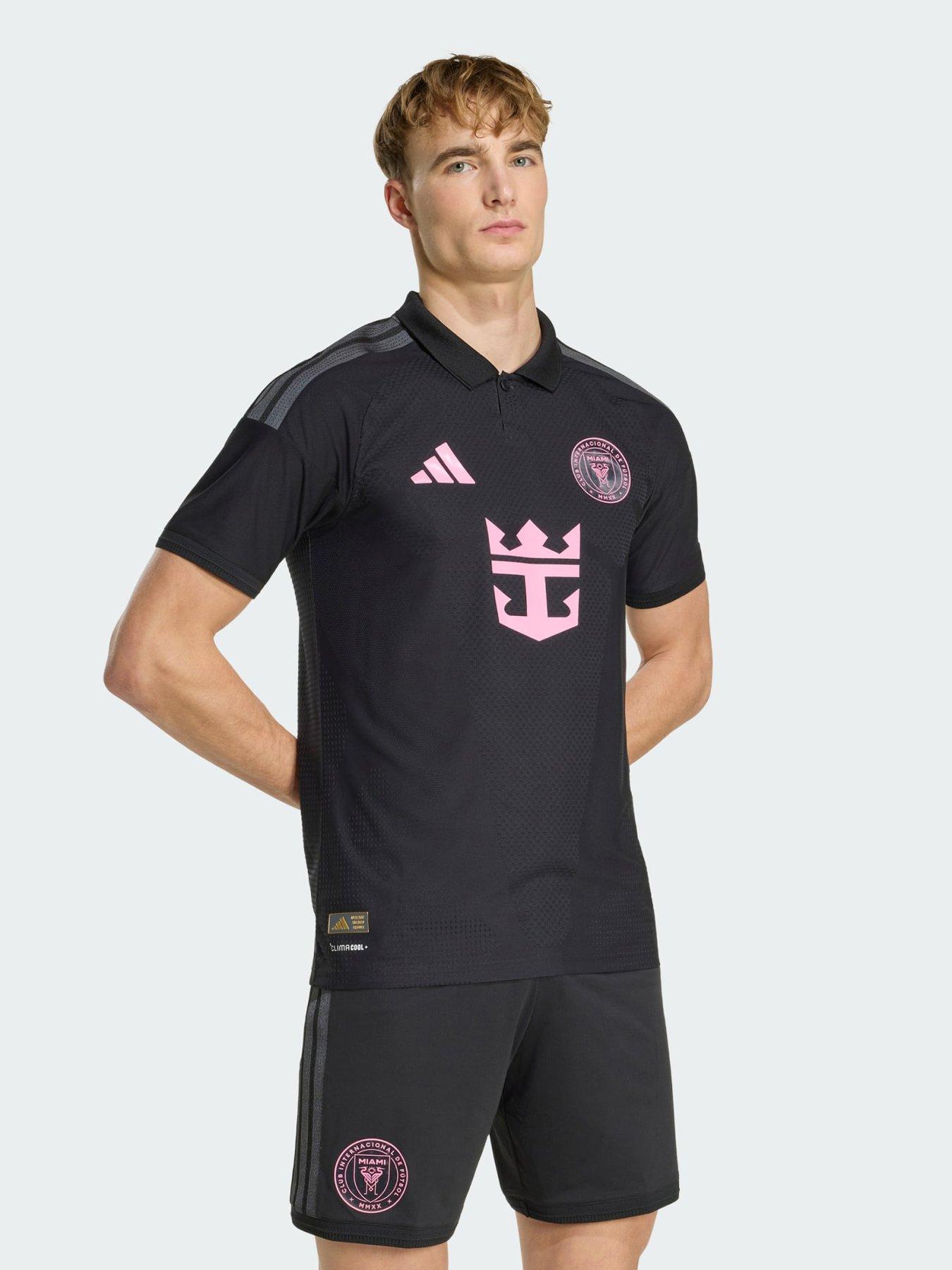 Adidas Inter Miami Cf Away Authentic Jersey in Black