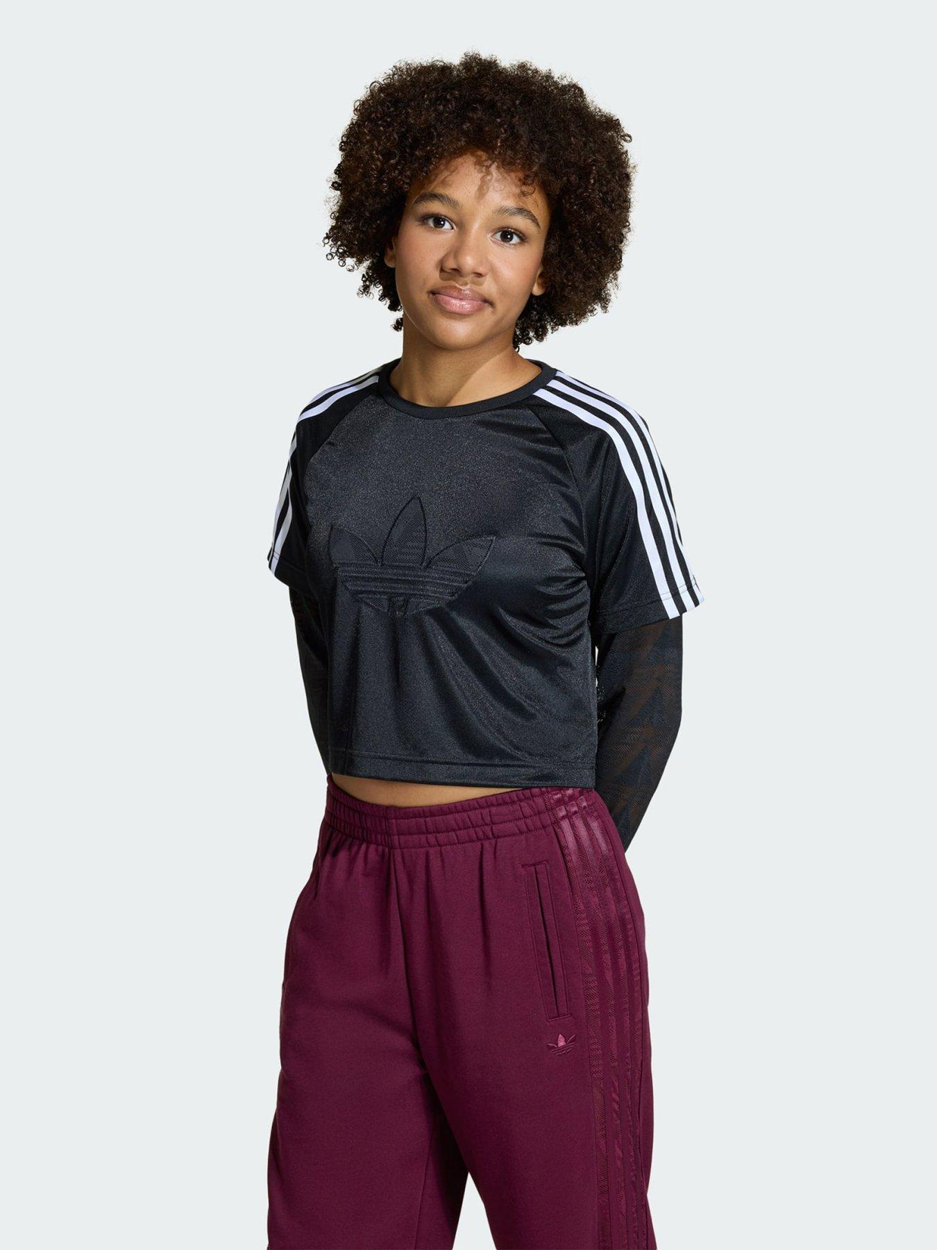 adidas Originals LOOSE 2IN1 LACE LONGSLEEVE T-Shirt