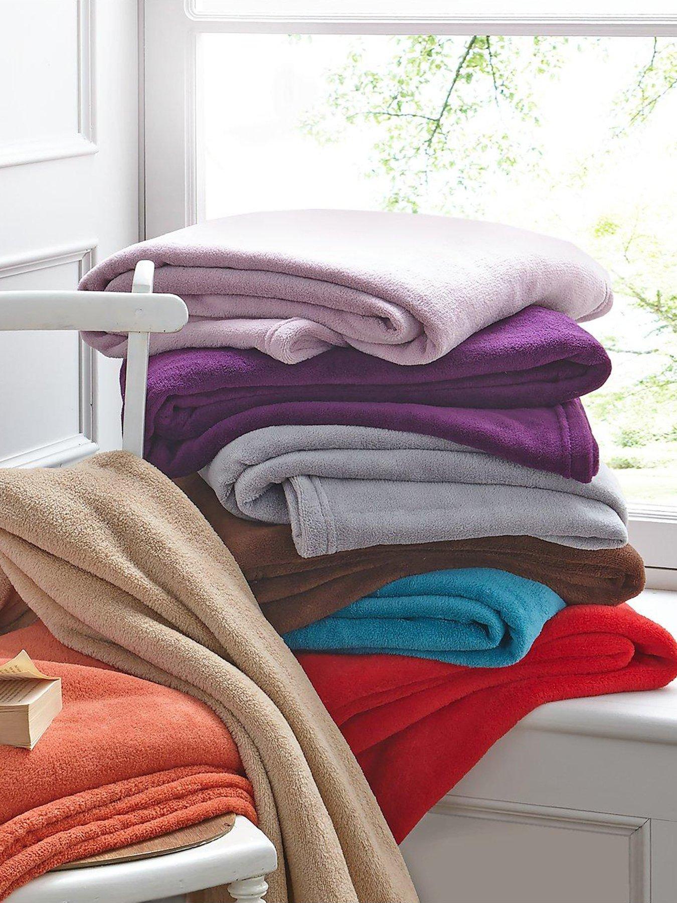 undefined Micro Fleece Throw