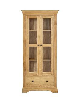 luxe-collection-constance-oak-ready-assembled-glass-door-display-cabinet