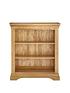 luxe-collection-constance-oak-ready-assembled-bookcasefront