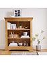luxe-collection-constance-oak-ready-assembled-bookcasestillFront