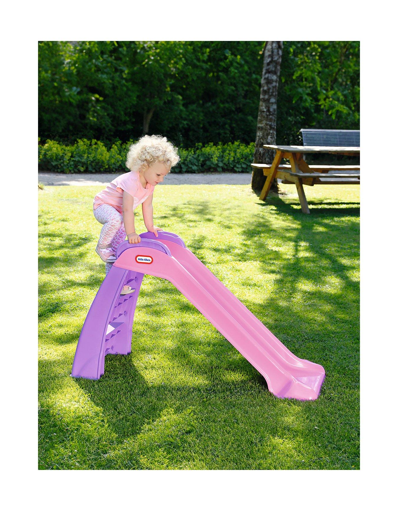 little-tikes-my-first-3ft-toddlernbspslide-pinkpurplefront