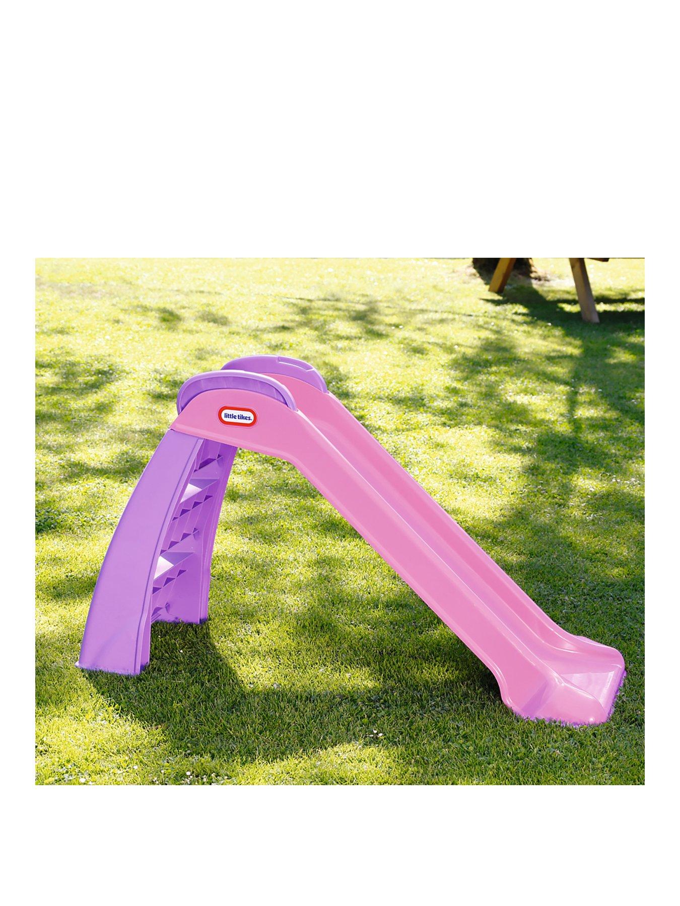 little-tikes-my-first-3ft-toddlernbspslide-pinkpurplestillFront