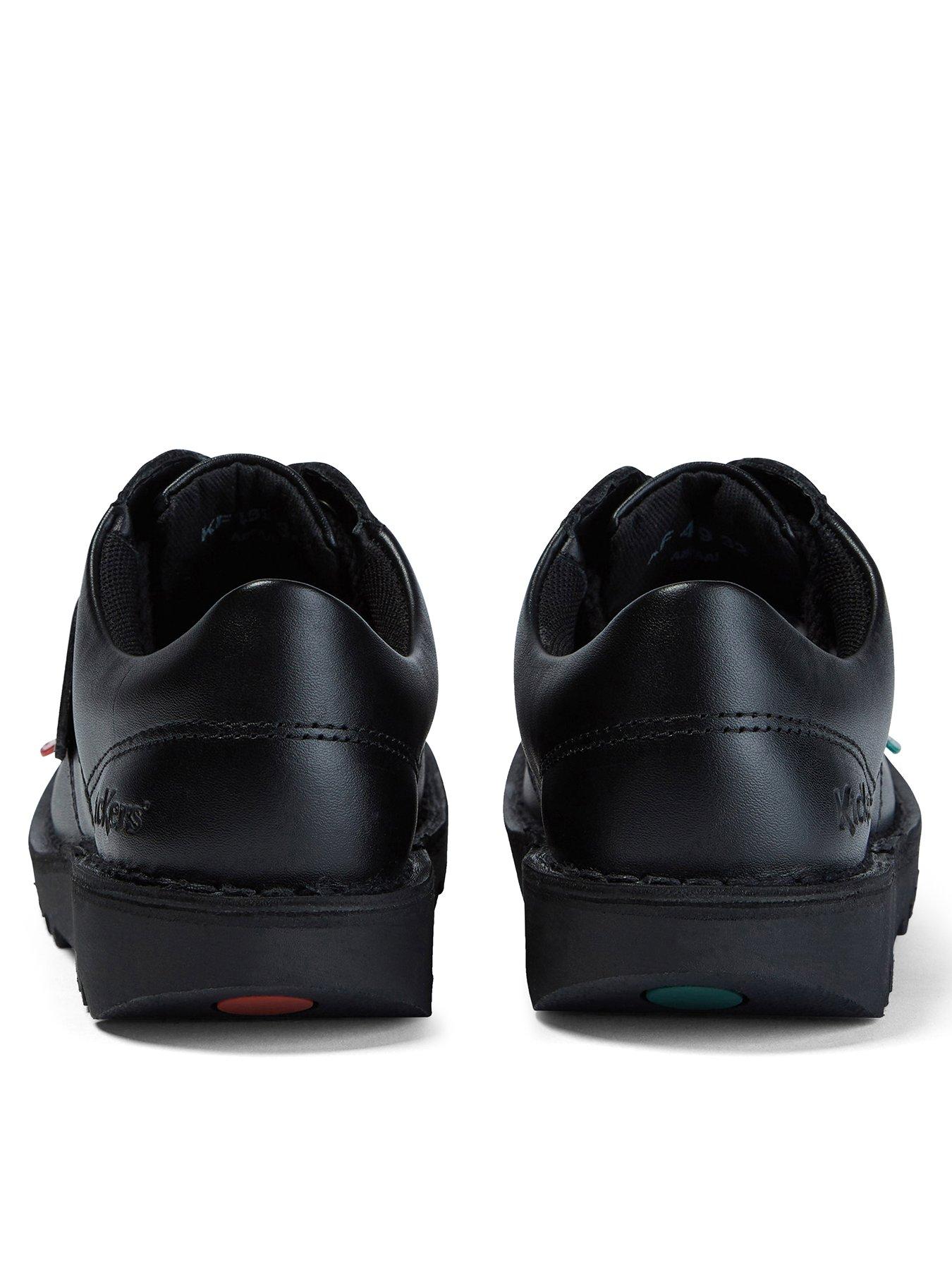 Image 2 of 8 of Kickers Kick Lo Lace-up Leather Shoe - Black