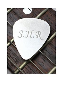 the-personalised-memento-company-personalised-silver-guitar-plectrum