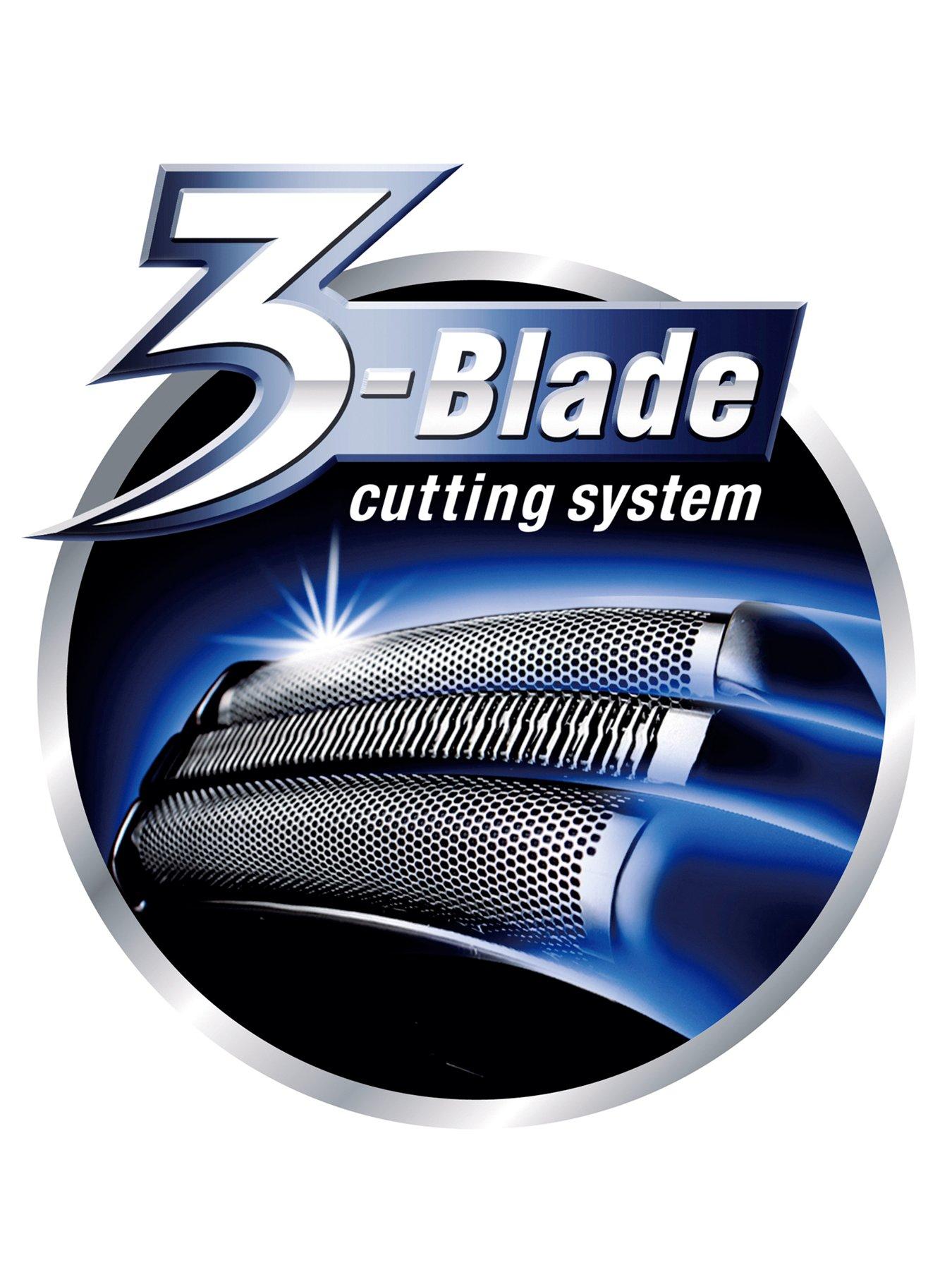 Image 3 of 4 of Panasonic ES-SL41-A511 Cordless Milano 3-Blade, Wet and Dry Shaver, with Arc Foil - Blue
