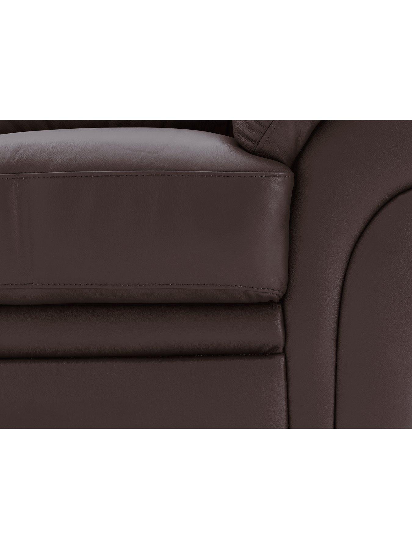 Image 2 of 4 of Very Home Portland 2 Seater Leather Sofa