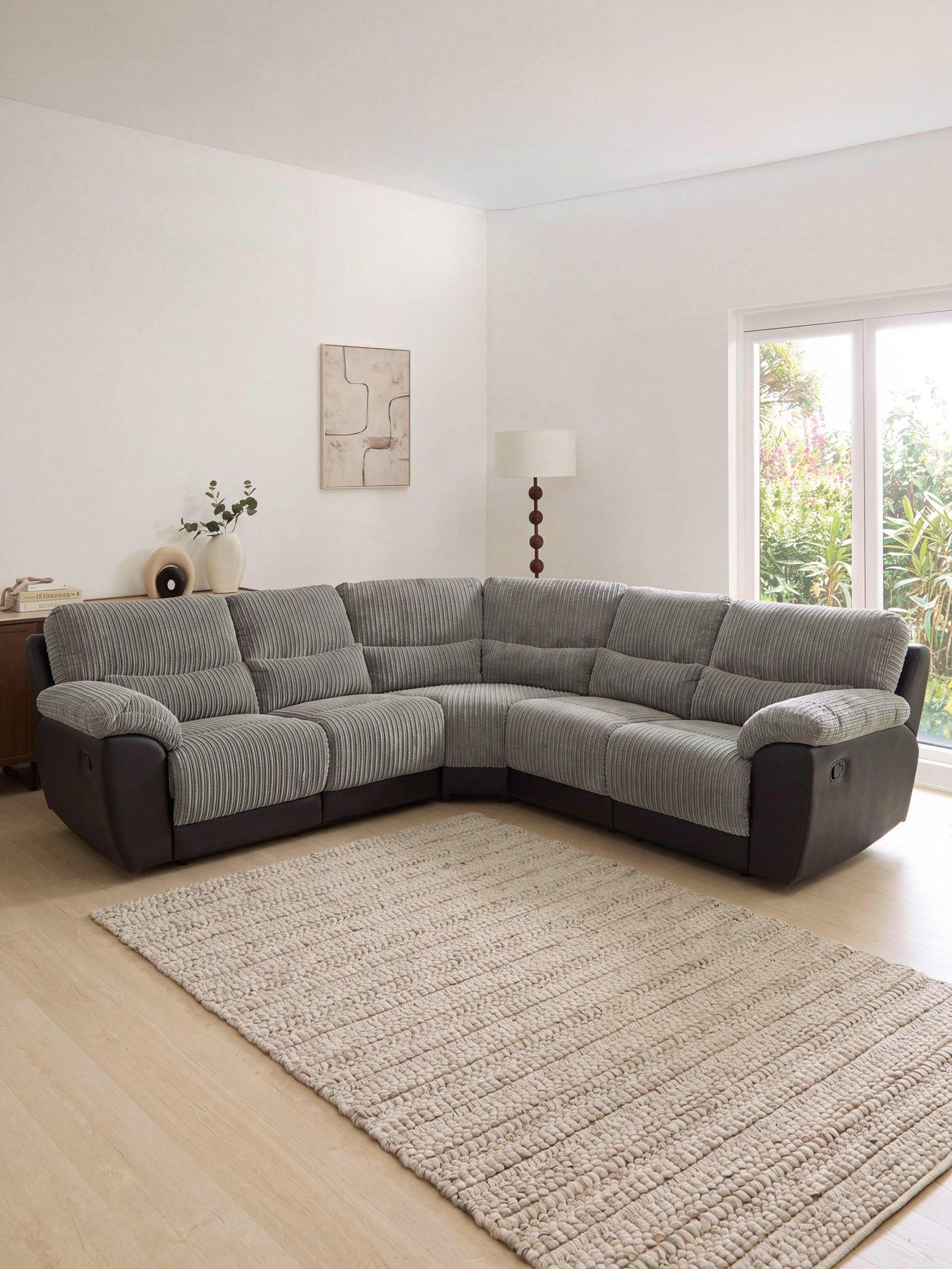 the-very-collection-sienna-fabricfaux-leather-high-backnbsprecliner-corner-group-sofanbsp--fscreg-certified