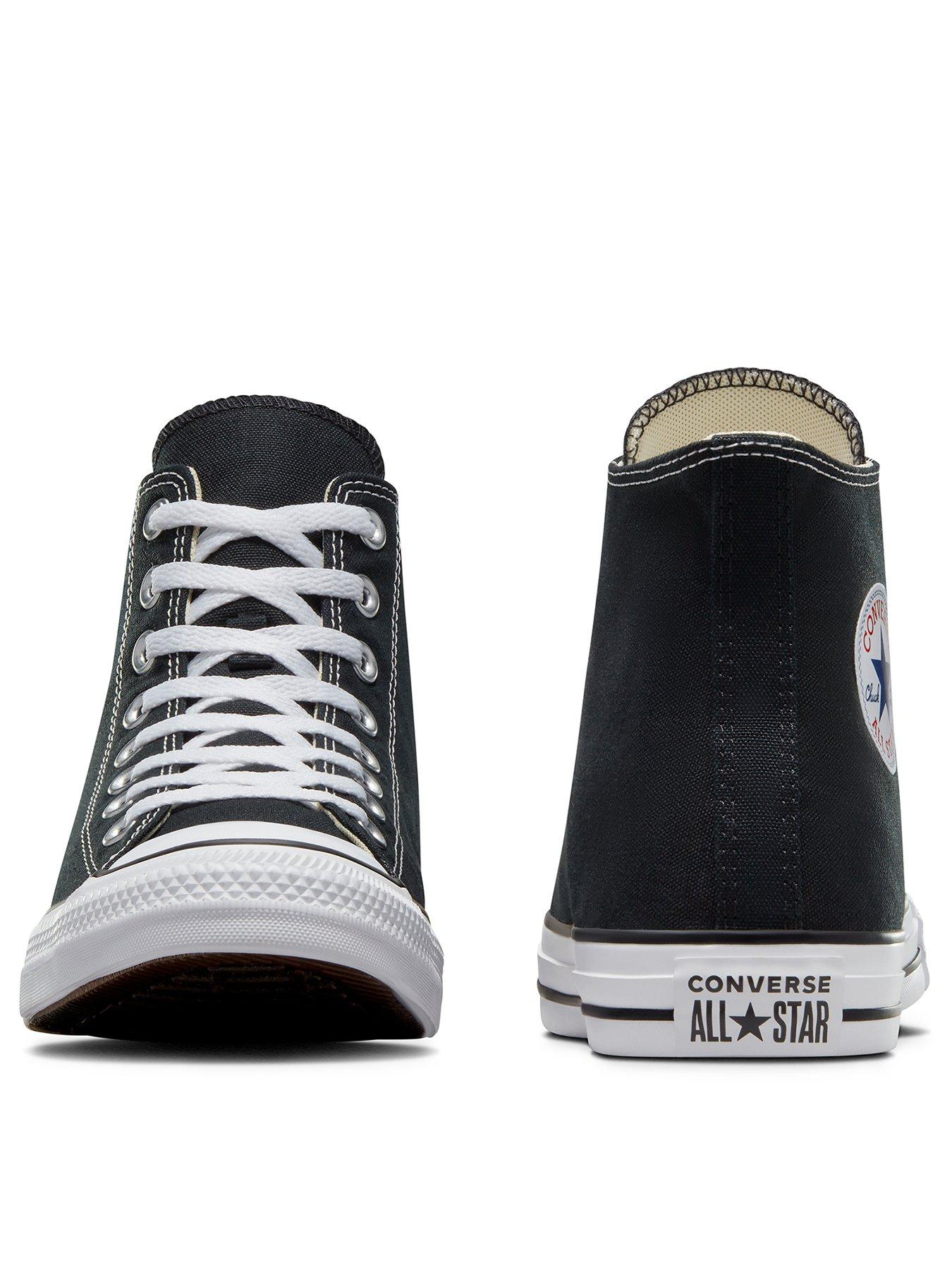 Image 3 of 8 of Converse Unisex Hi Top Trainers - Black
