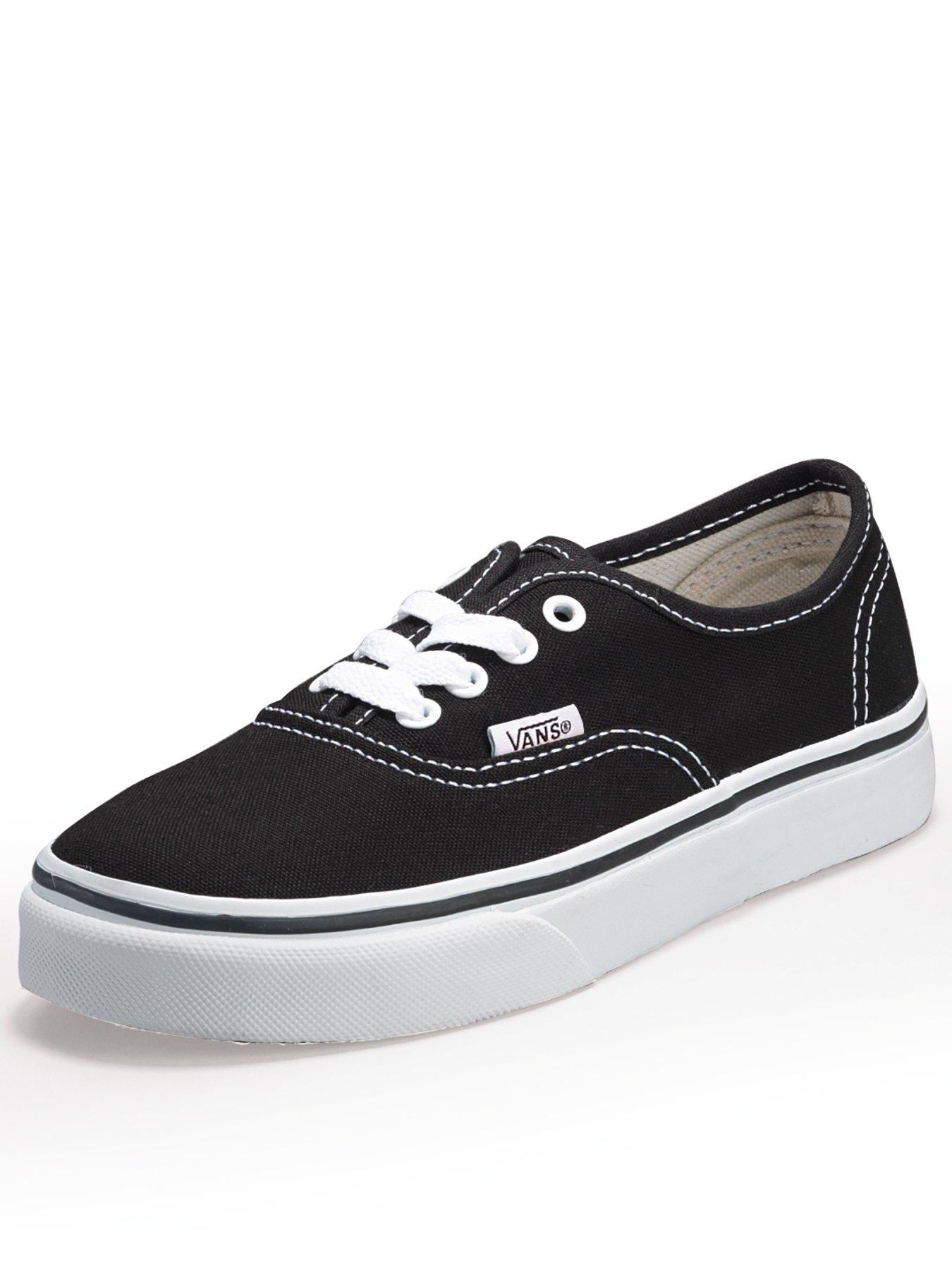 Vans Kids Unisex Authentic Trainer - Black/White