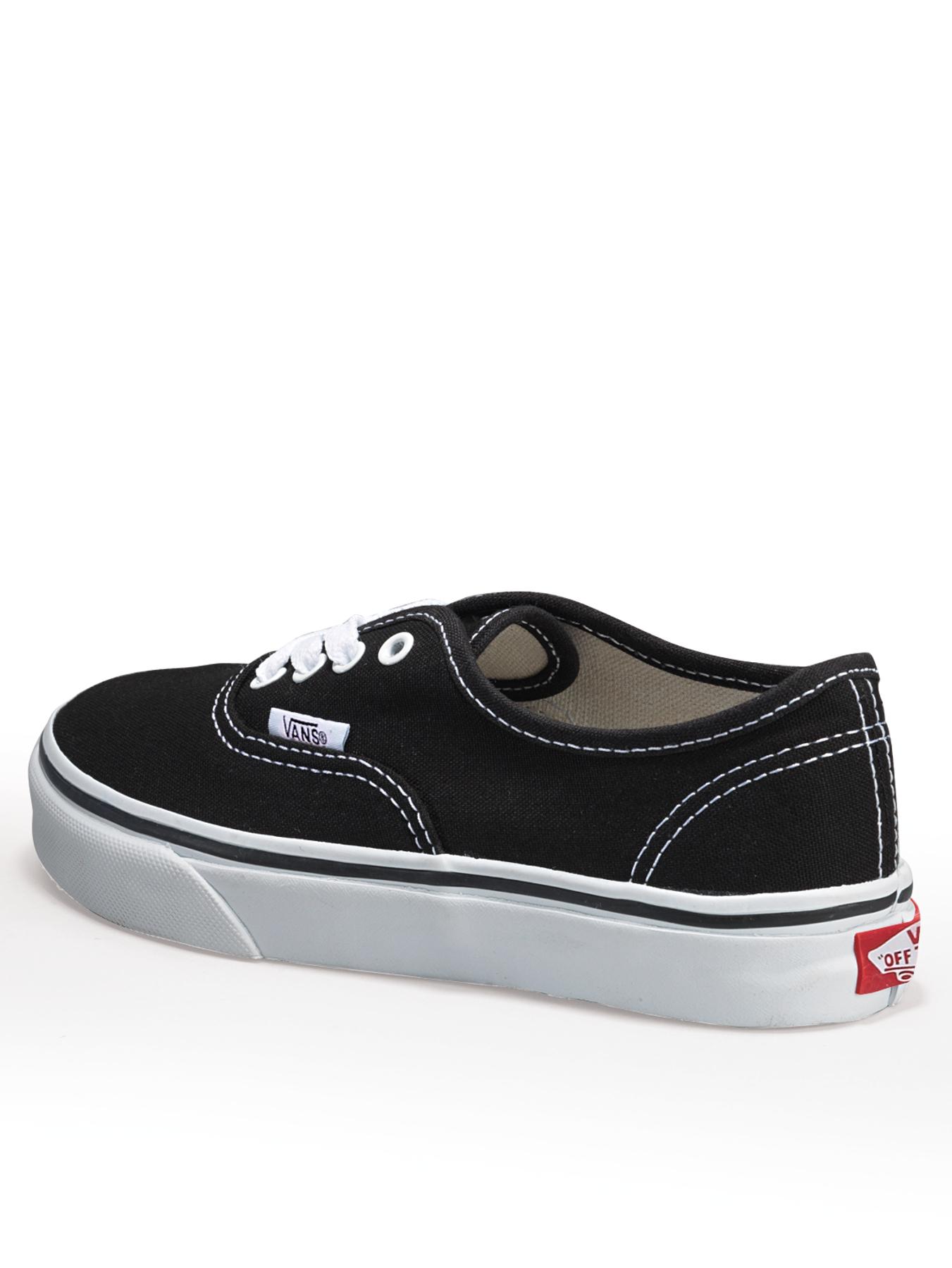Image 2 of 4 of Vans Kids Unisex Authentic Trainer - Black/White