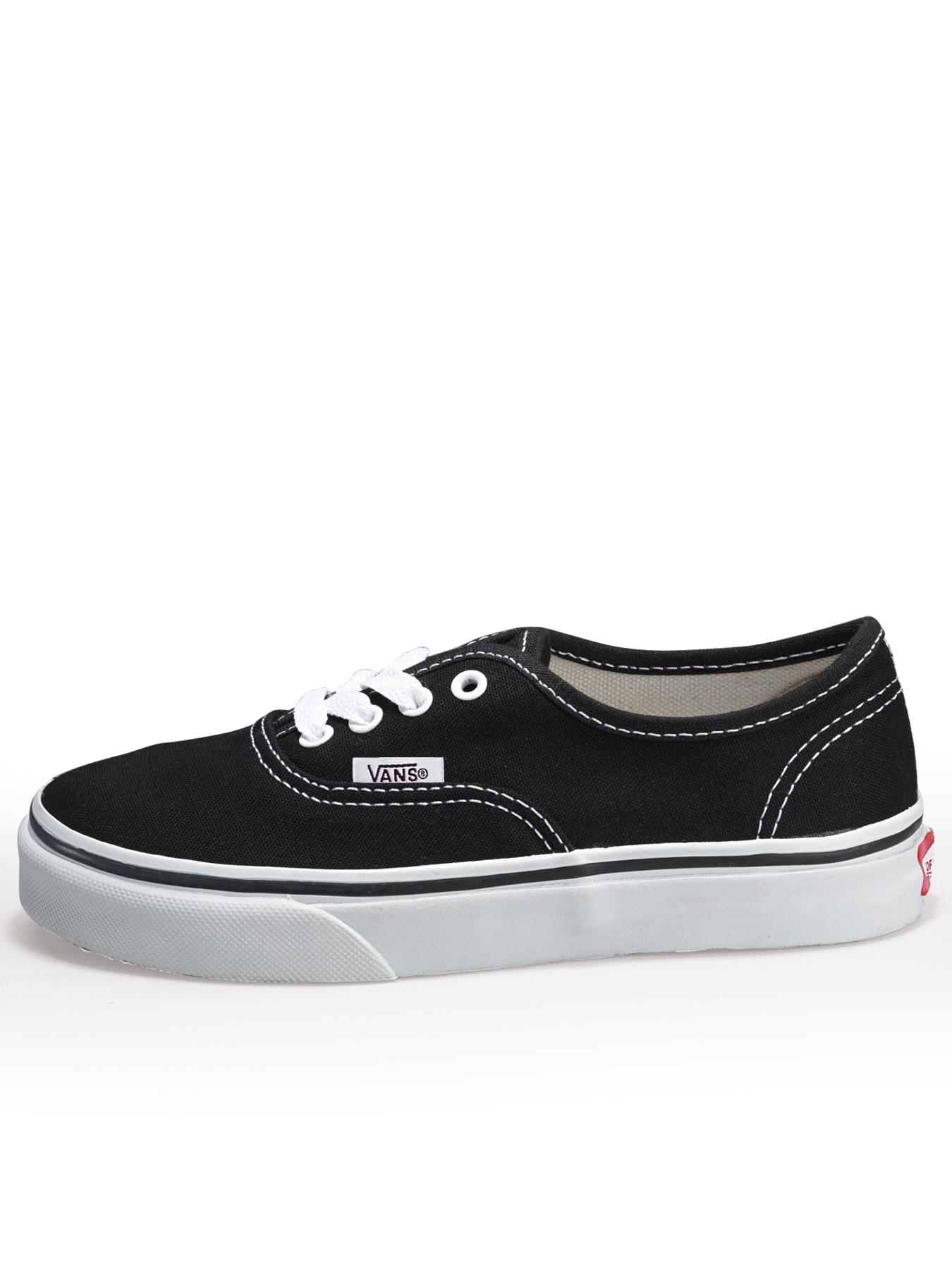 Image 4 of 4 of Vans Kids Unisex Authentic Trainer - Black/White