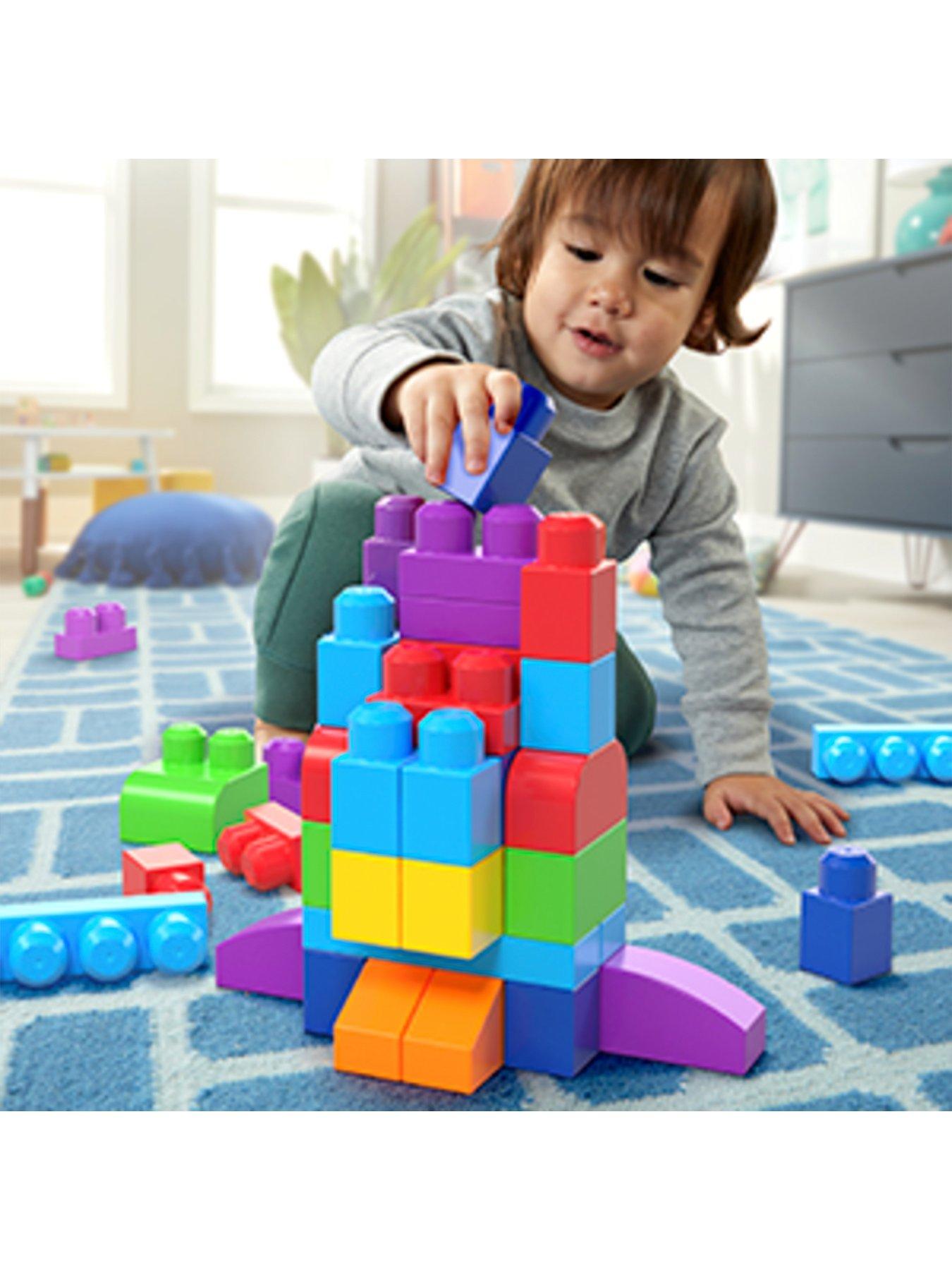 Image 4 of 7 of MEGA First Builders Big Building Bag of Construction Bricks