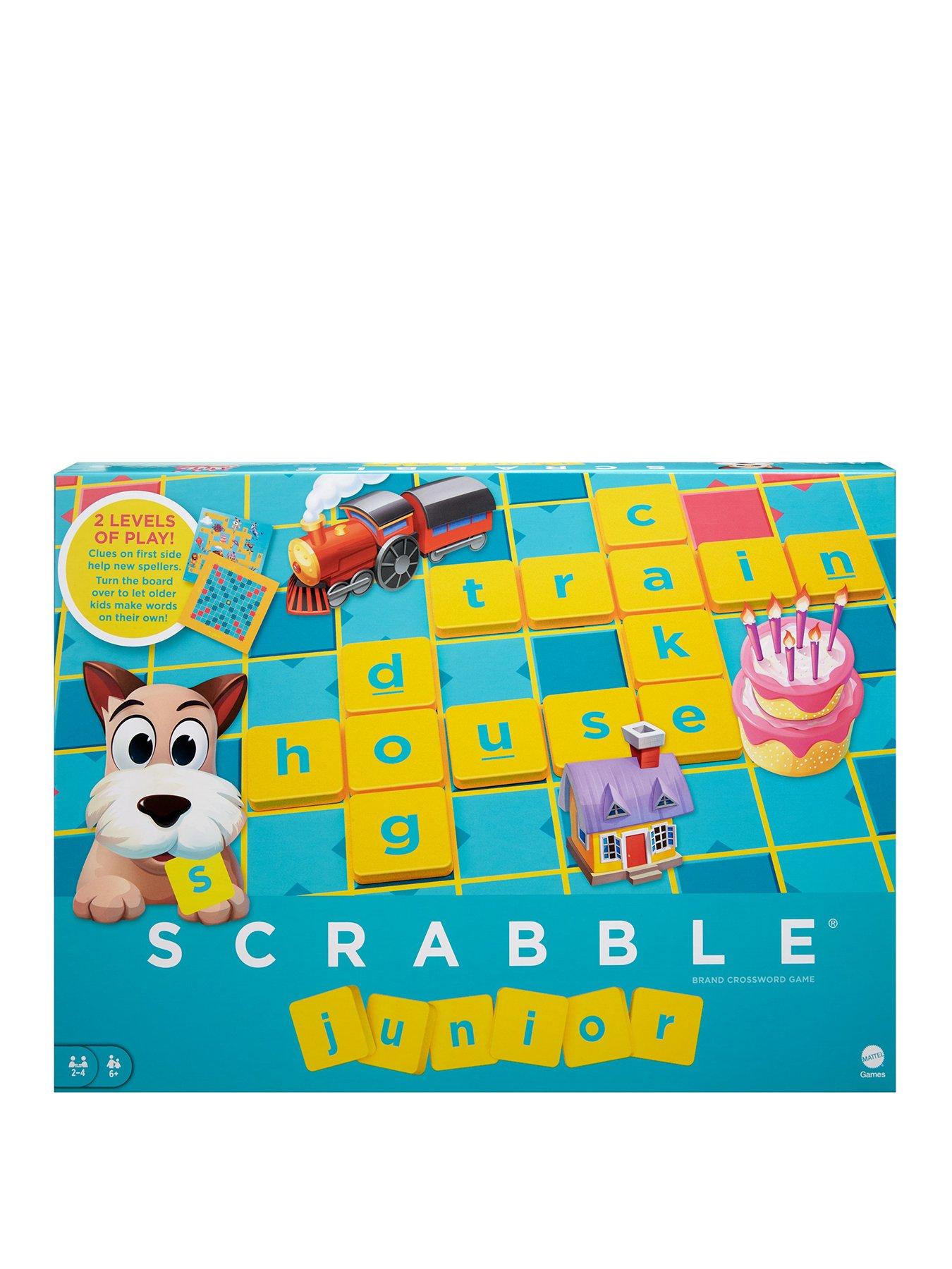 Image 1 of 8 of Mattel Scrabble Junior Family Board&nbsp;Game
