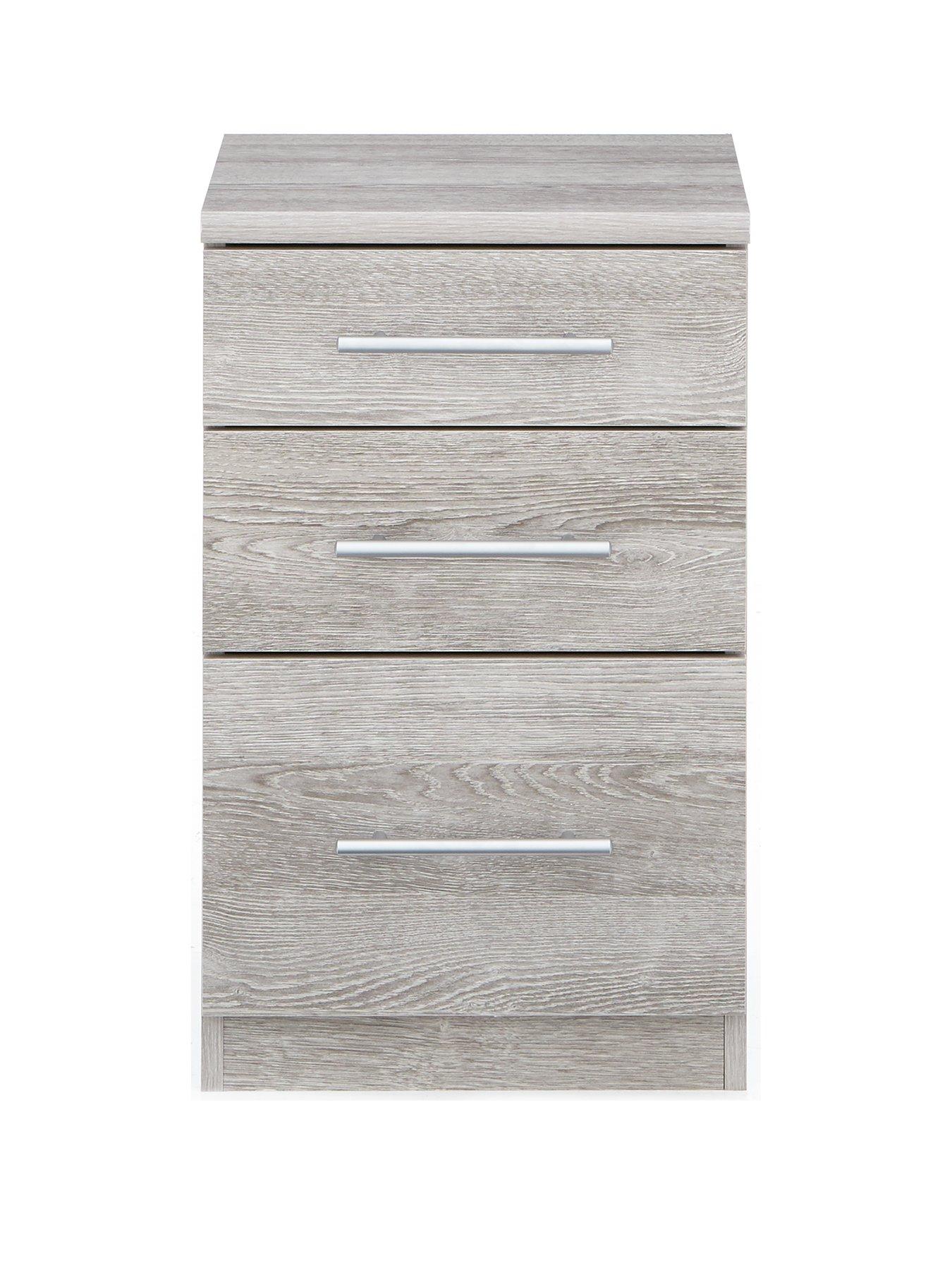 Image 2 of 6 of Very Home Home Essentials -&nbsp;Prague Graduated Bedside Cabinet&nbsp;- FSC&reg; Certified