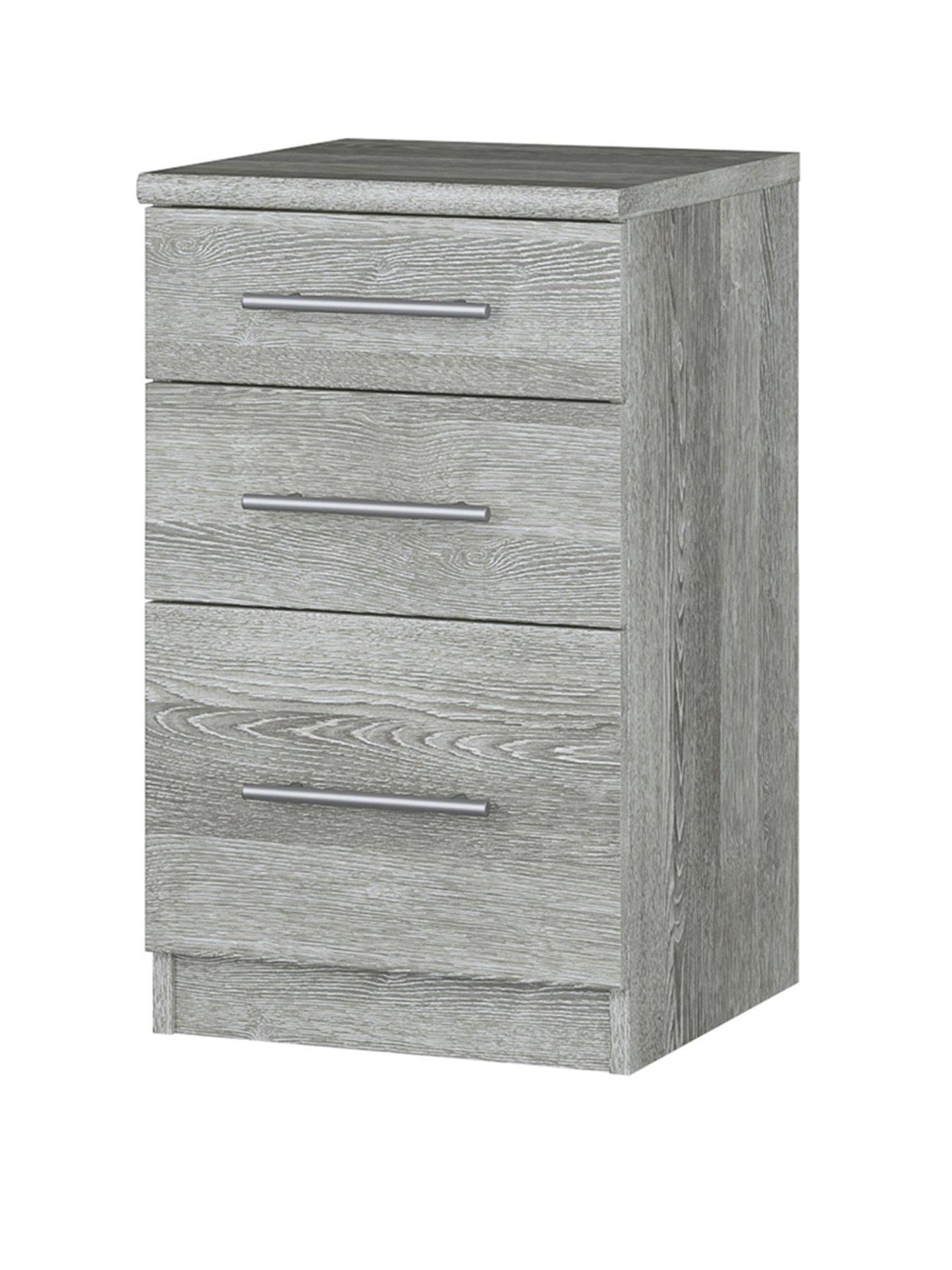 Image 3 of 6 of Very Home Home Essentials -&nbsp;Prague Graduated Bedside Cabinet&nbsp;- FSC&reg; Certified