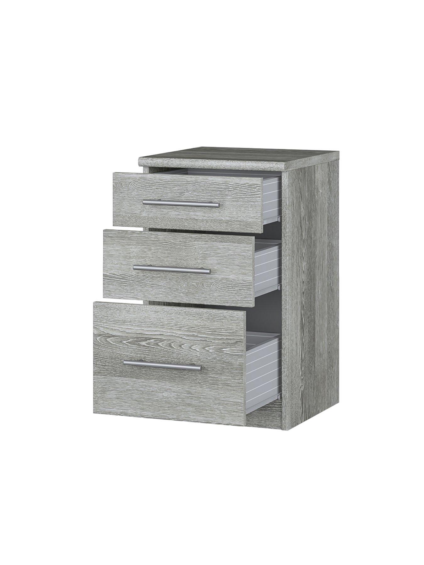 Image 4 of 6 of Very Home Home Essentials -&nbsp;Prague Graduated Bedside Cabinet&nbsp;- FSC&reg; Certified