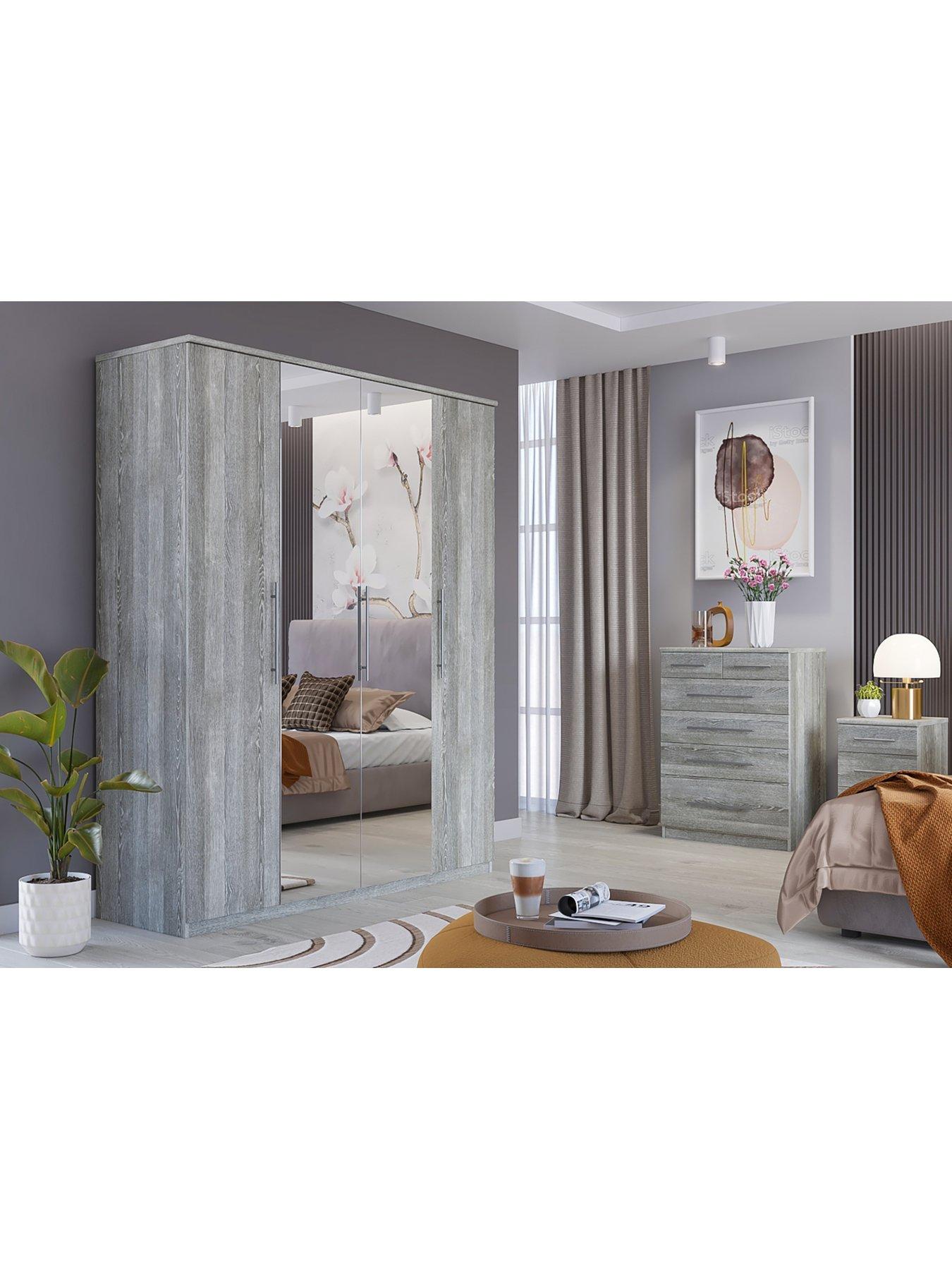 Image 5 of 6 of Very Home Home Essentials -&nbsp;Prague Graduated Bedside Cabinet&nbsp;- FSC&reg; Certified