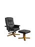 alphason-drake-recliner-office-chair-with-matching-footstoolfront