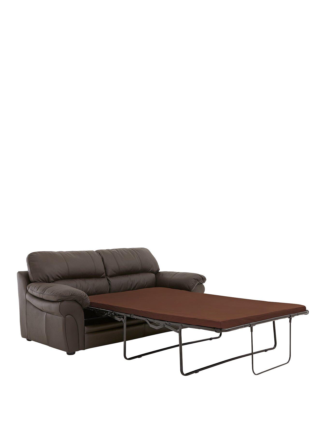 Image 2 of 5 of Very Home Portland Leather Sofa Bed
