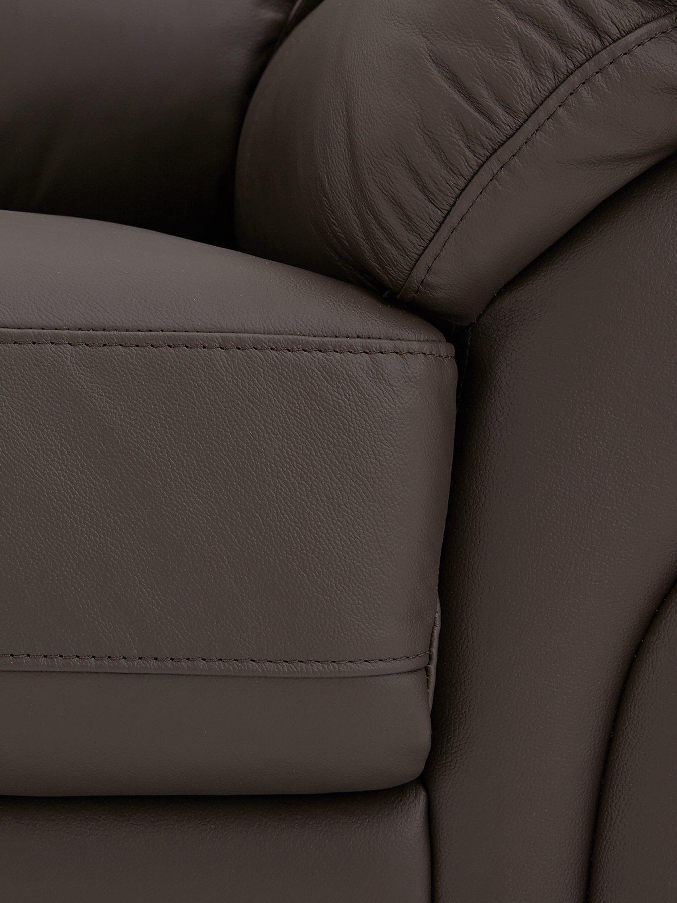Image 4 of 5 of Very Home Portland Leather Sofa Bed