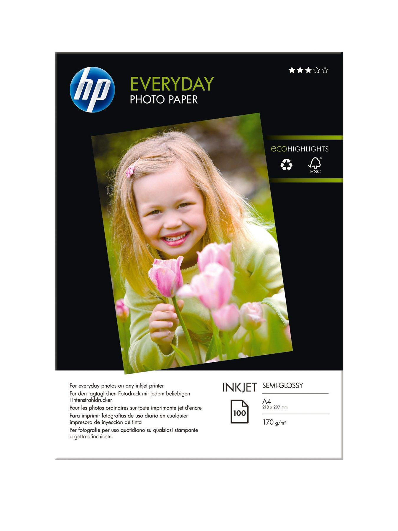 undefined Everyday Glossy Photo Paper - 100 sheet / A4/210 x 297 mm (Q2510A)