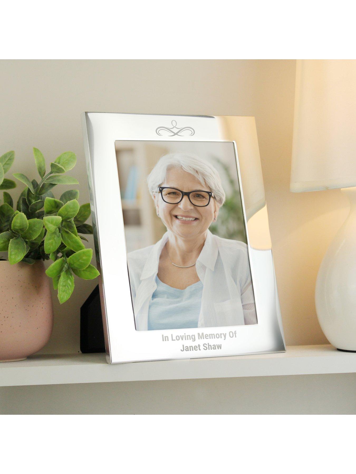 Image 4 of 4 of The Personalised Memento Company Personalised Silver Photo Frame