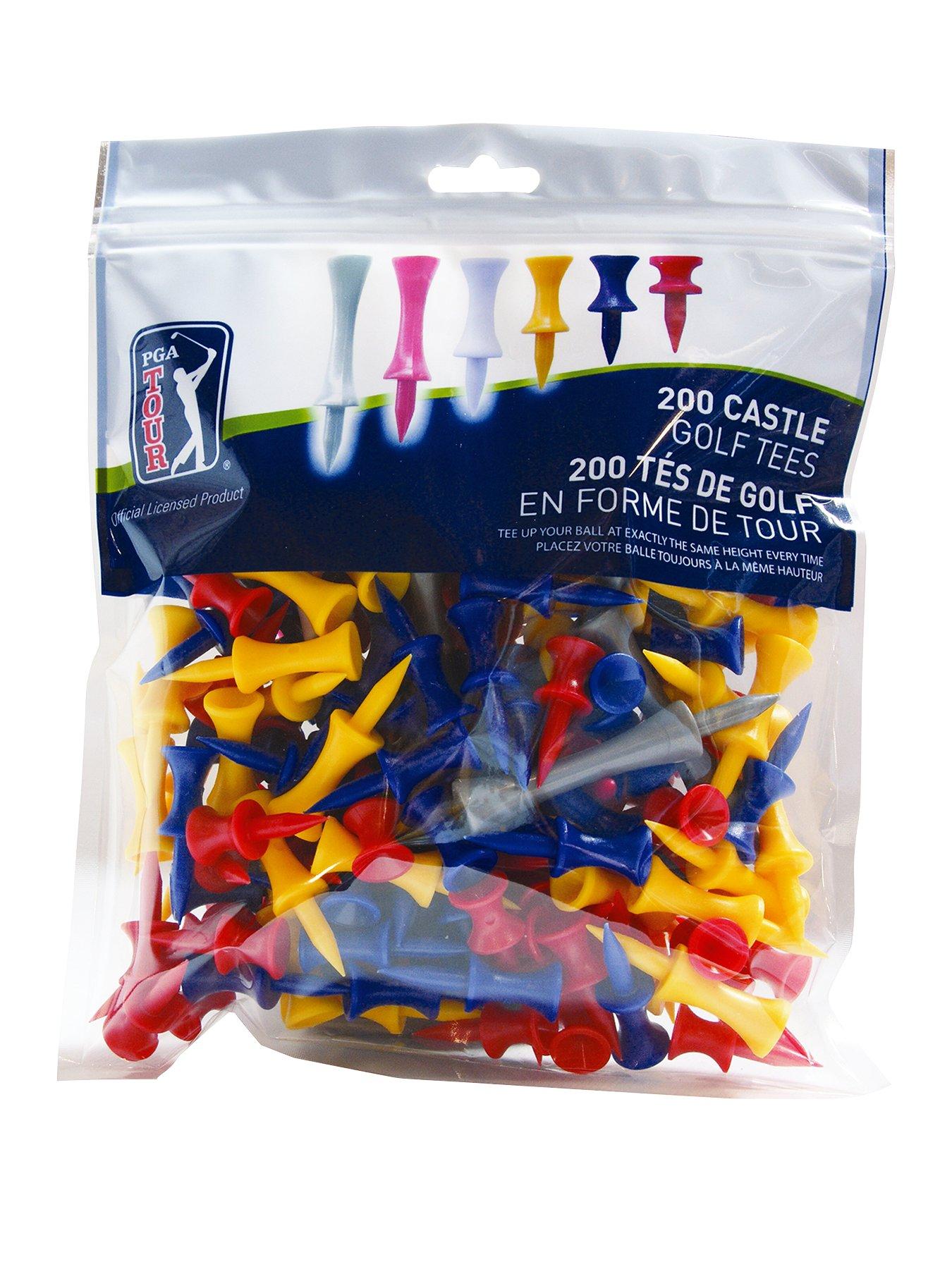 Image 1 of 1 of PGA Tour PGA Tour Castle Tees (200 Mixed Sizes)