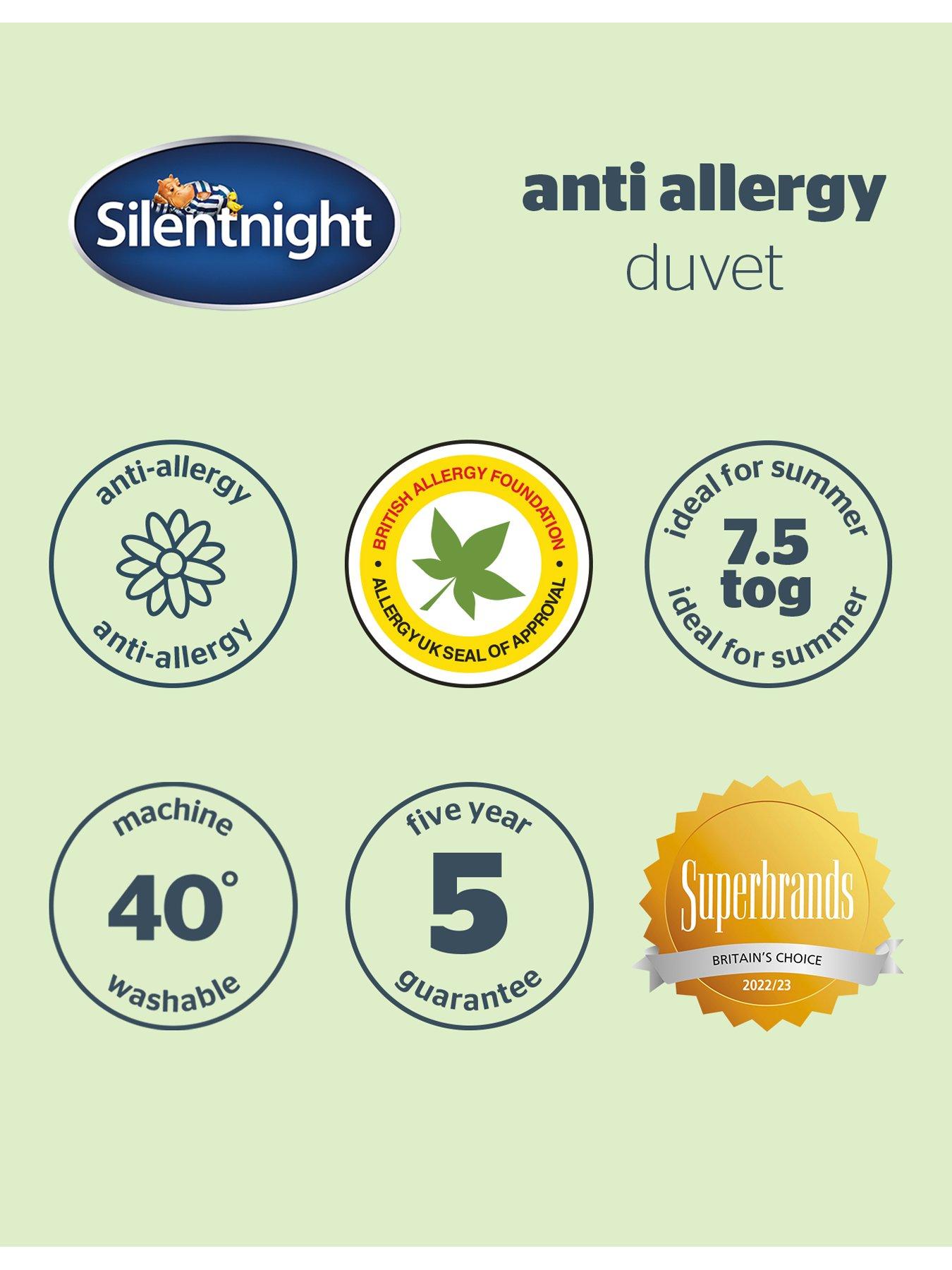 Image 7 of 7 of Silentnight Anti&nbsp;Allergy, Anti Bacterial 7.5 Tog Duvet