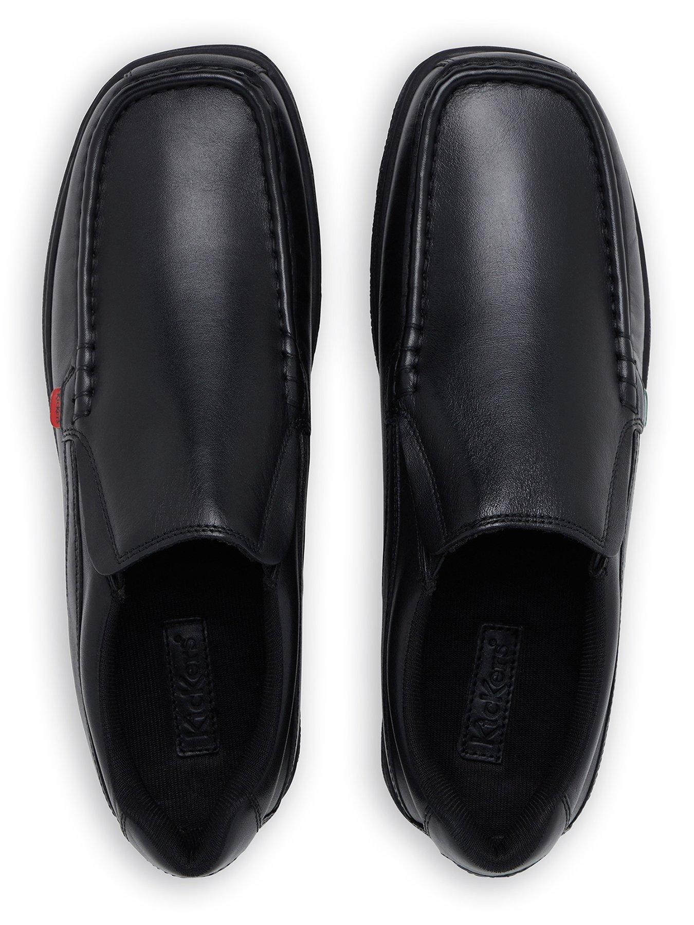 Image 4 of 8 of Kickers Men's Fragma Mens Formal Slip On Shoes - Black