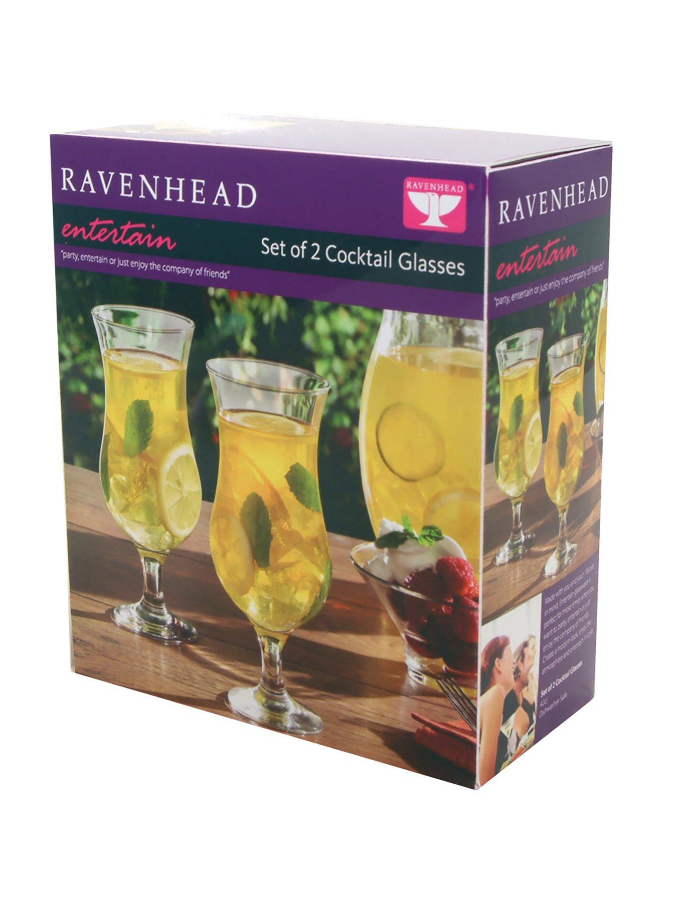 Image 2 of 3 of Ravenhead Set of 2 Cocktail Glasses