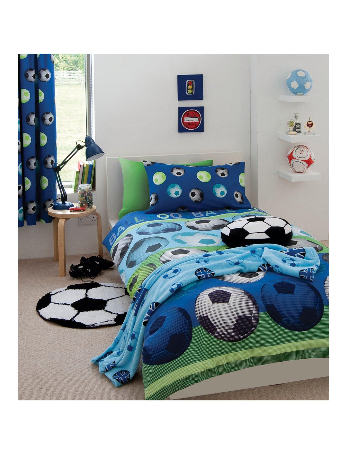 Double bed 2025 football duvet cover