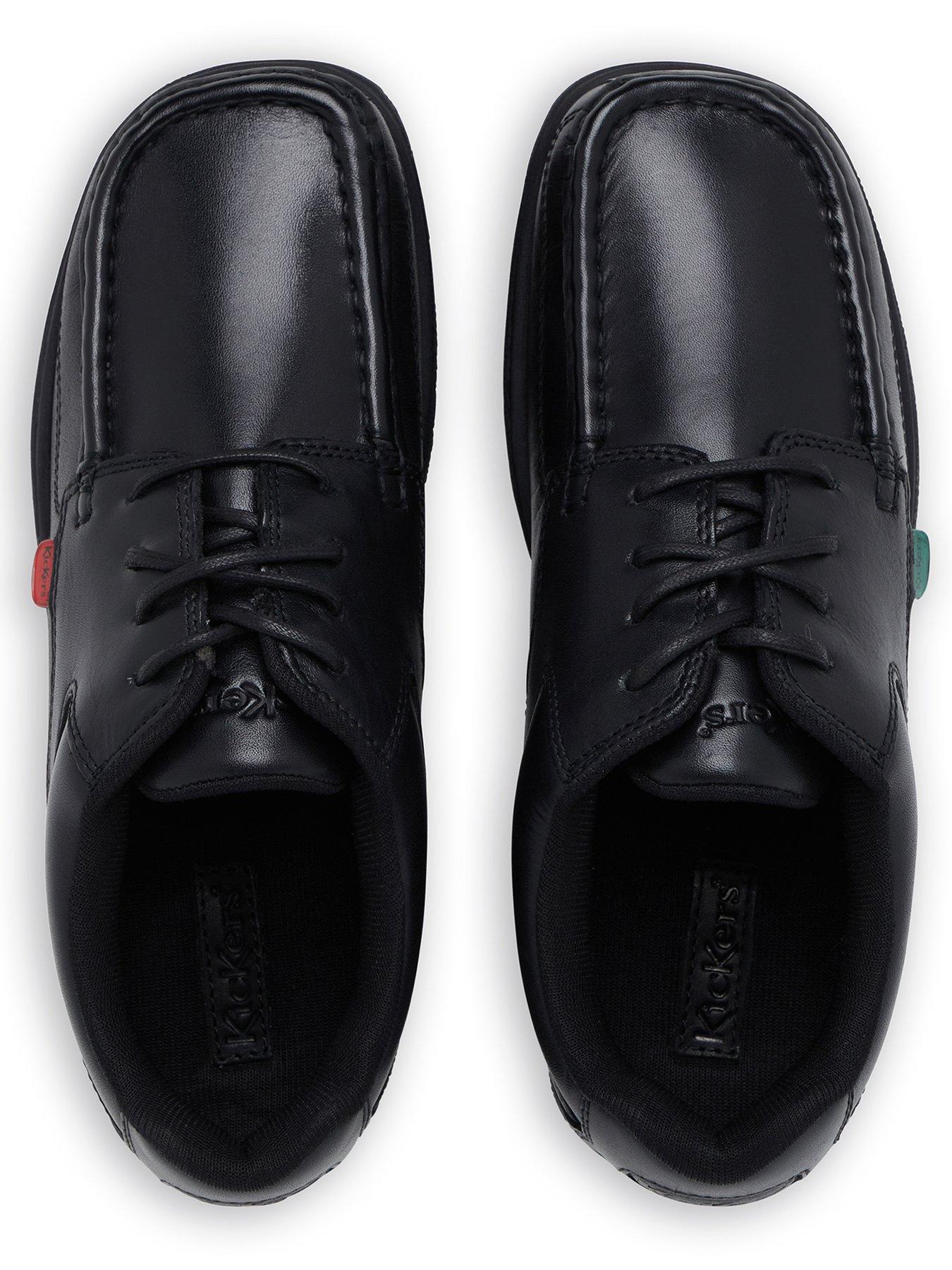 Image 4 of 6 of Kickers Fragma Leather Lace-up Shoe - Black