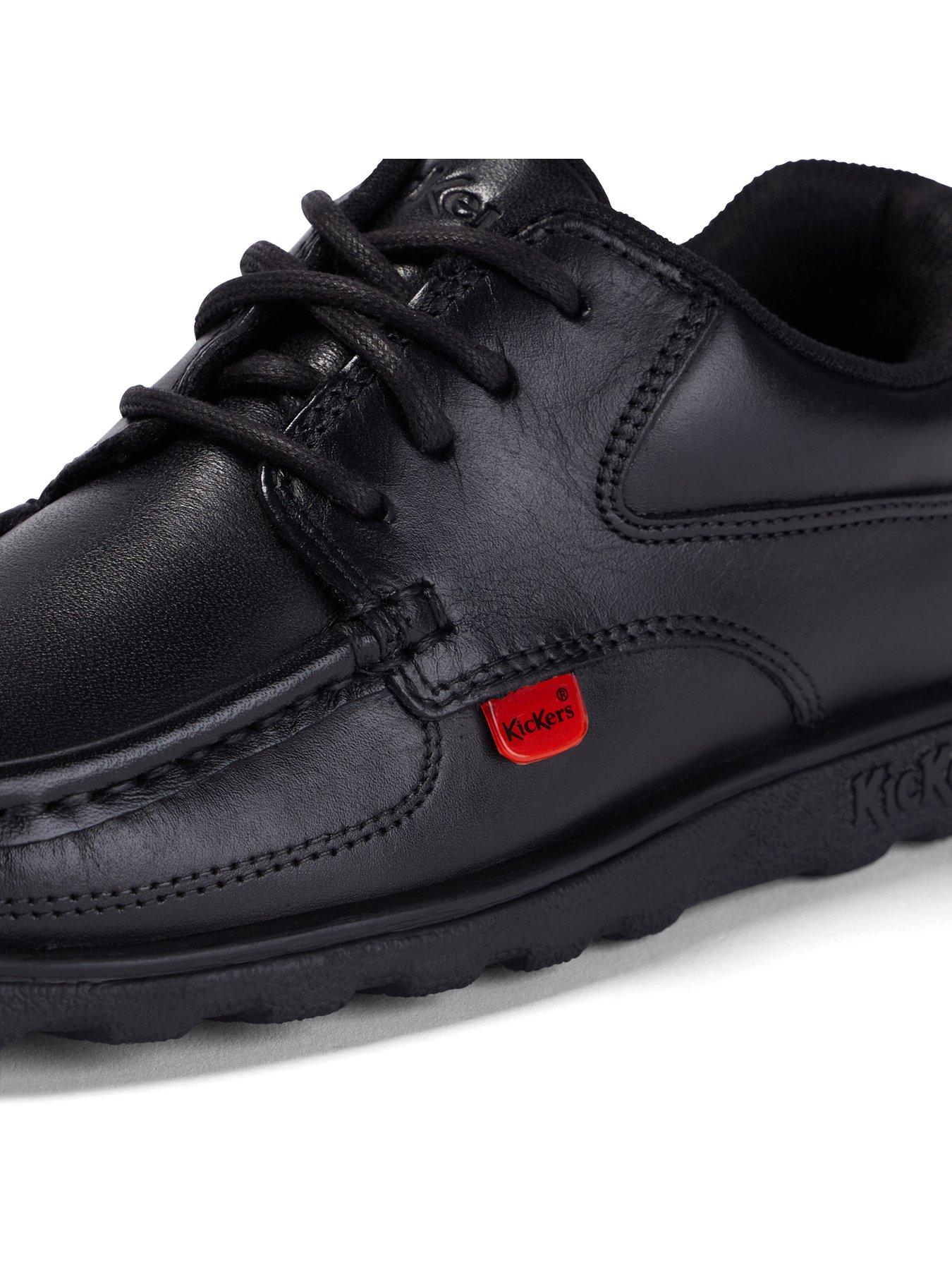Image 5 of 6 of Kickers Fragma Leather Lace-up Shoe - Black
