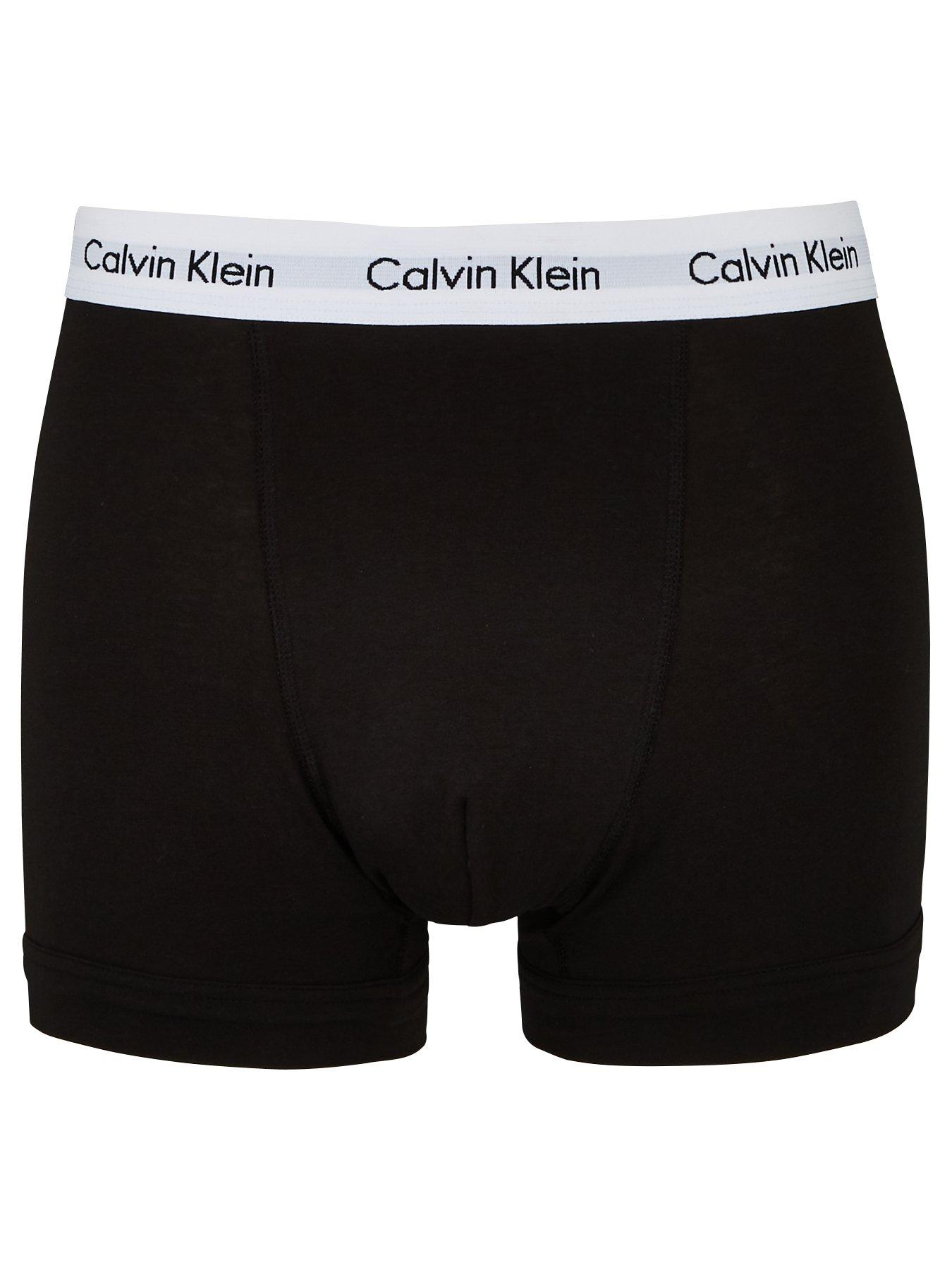 Image 2 of 3 of Calvin Klein Core 3 Pack Trunks - Multi