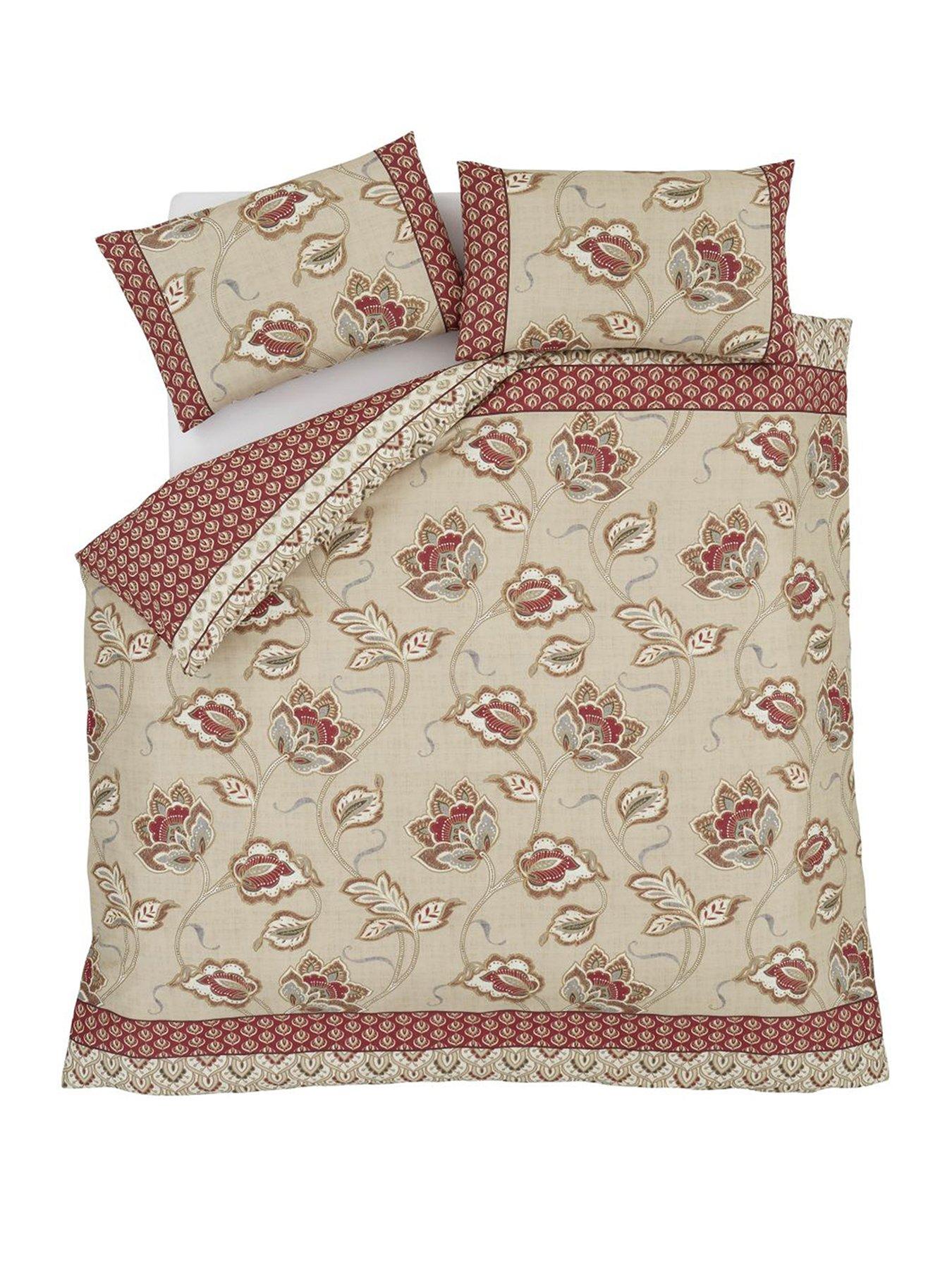 Image 2 of 5 of Catherine Lansfield Kashmir Duvet Cover Set - Multi