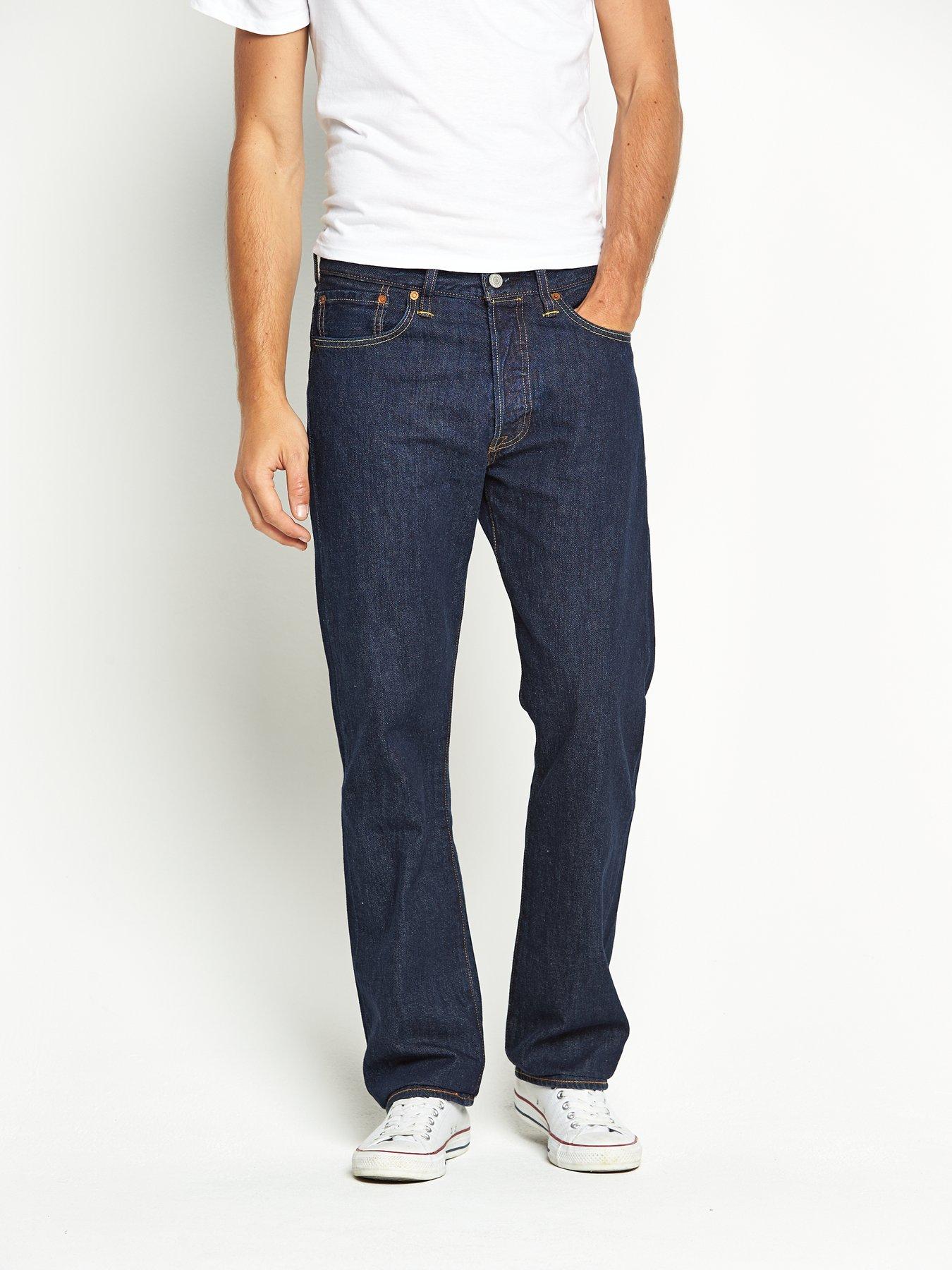 Levi's 501® Original Straight Fit Jeans - Onewash - Dark Blue