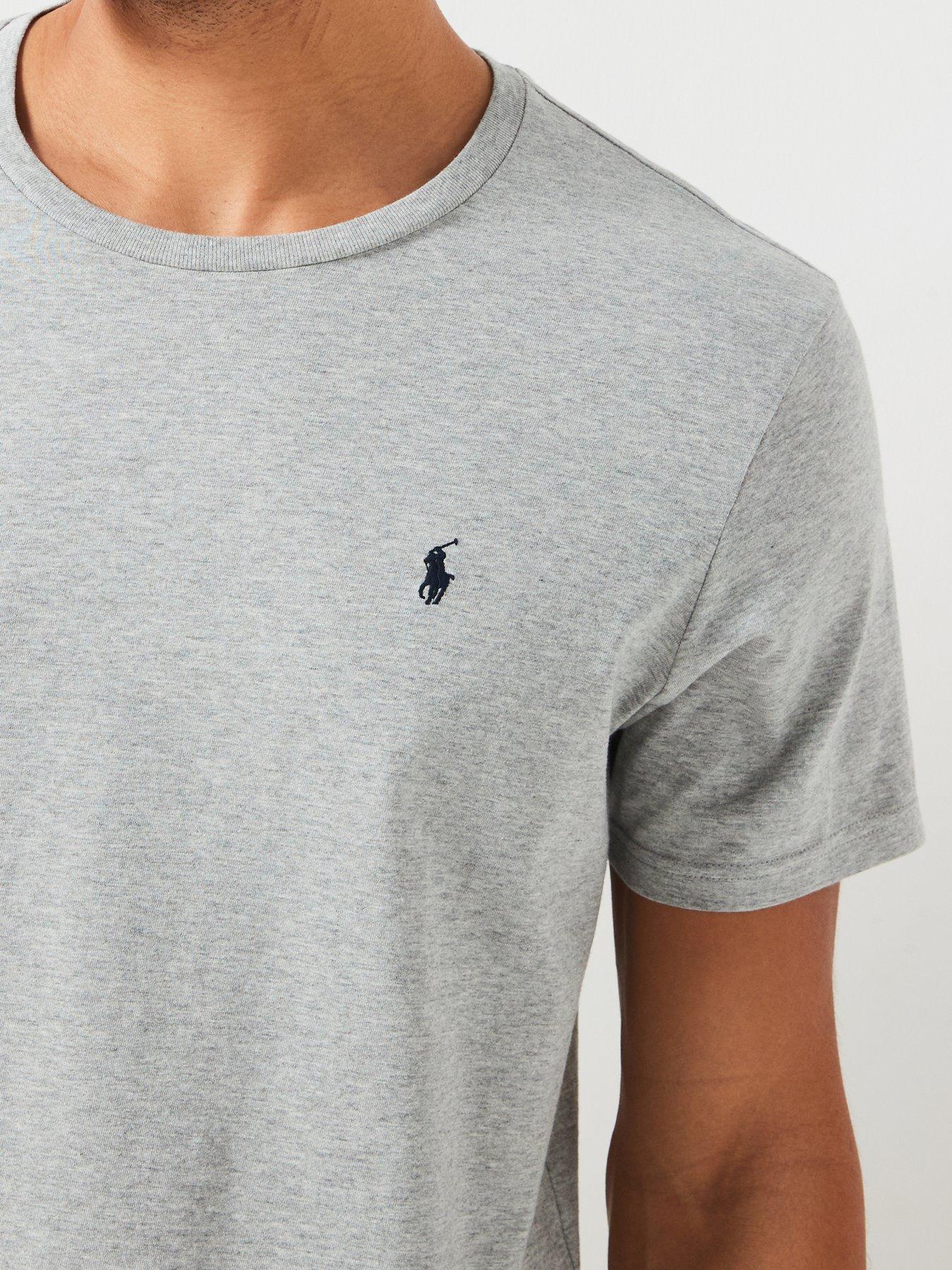 Logo Lounge T Shirt Grey Melange