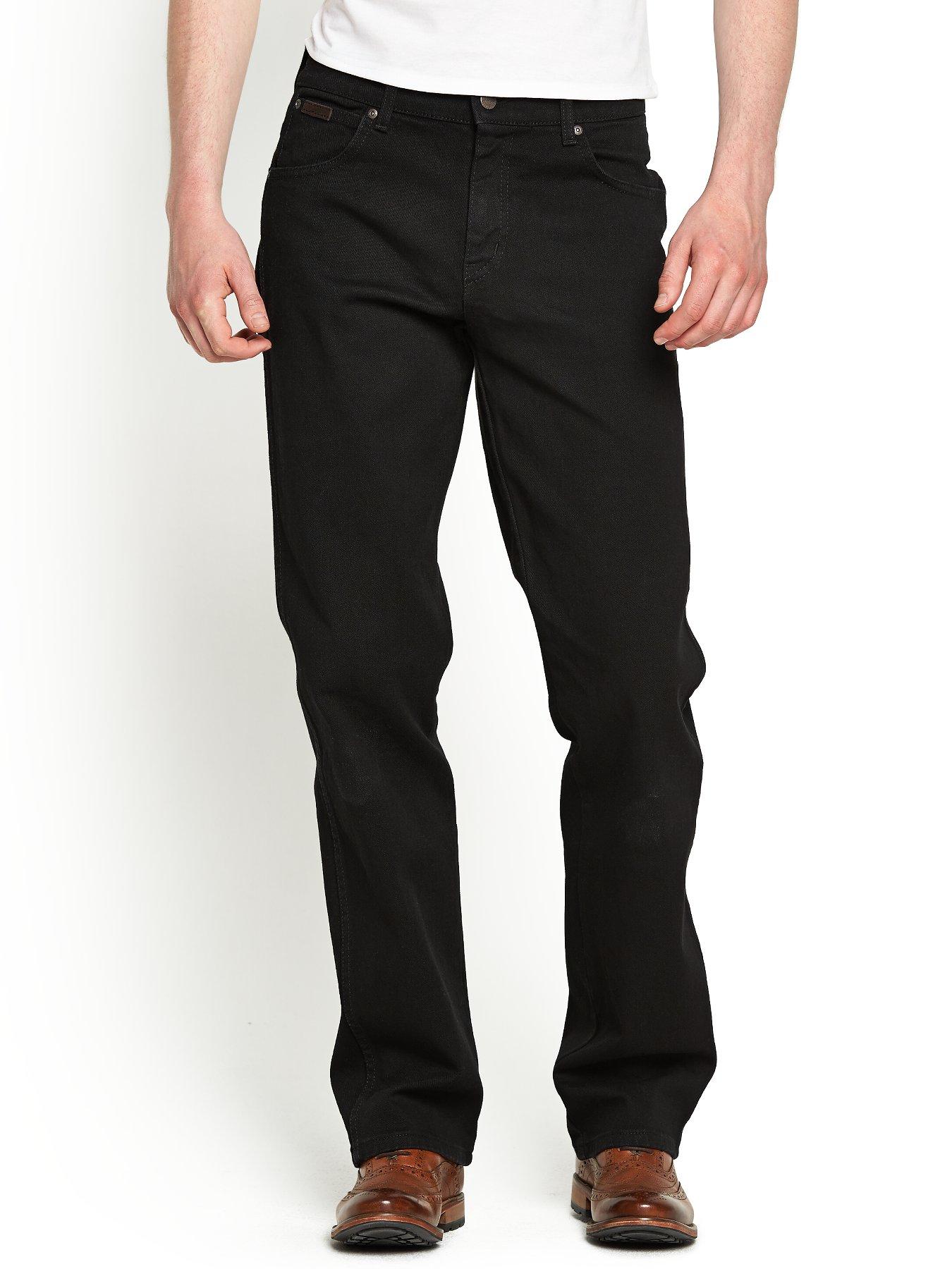 undefined Texas Straight Fit Jeans - Black