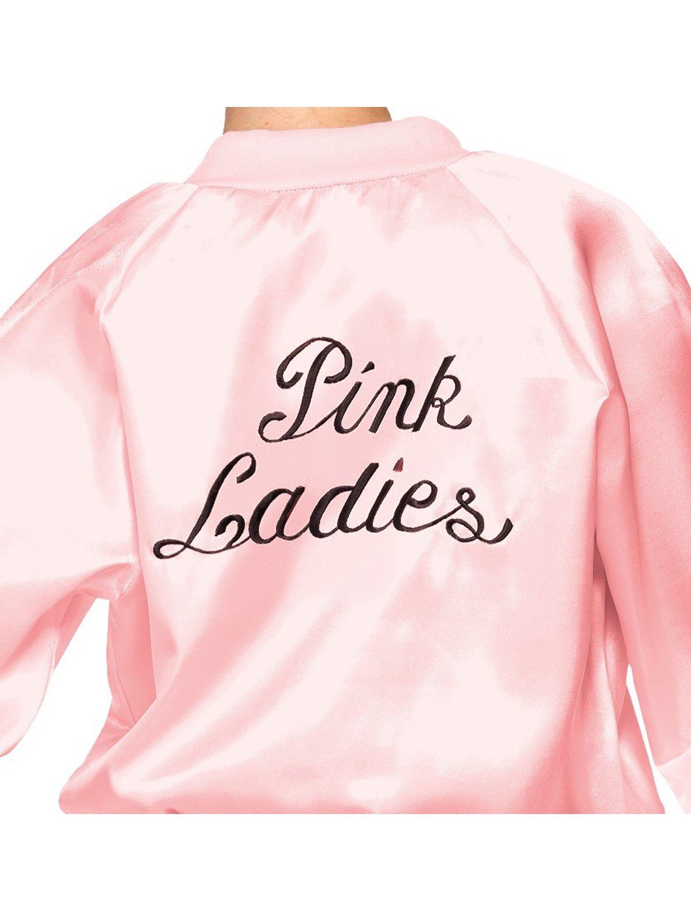 Image 2 of 3 of Grease Pink Ladies Girls - Child Costume