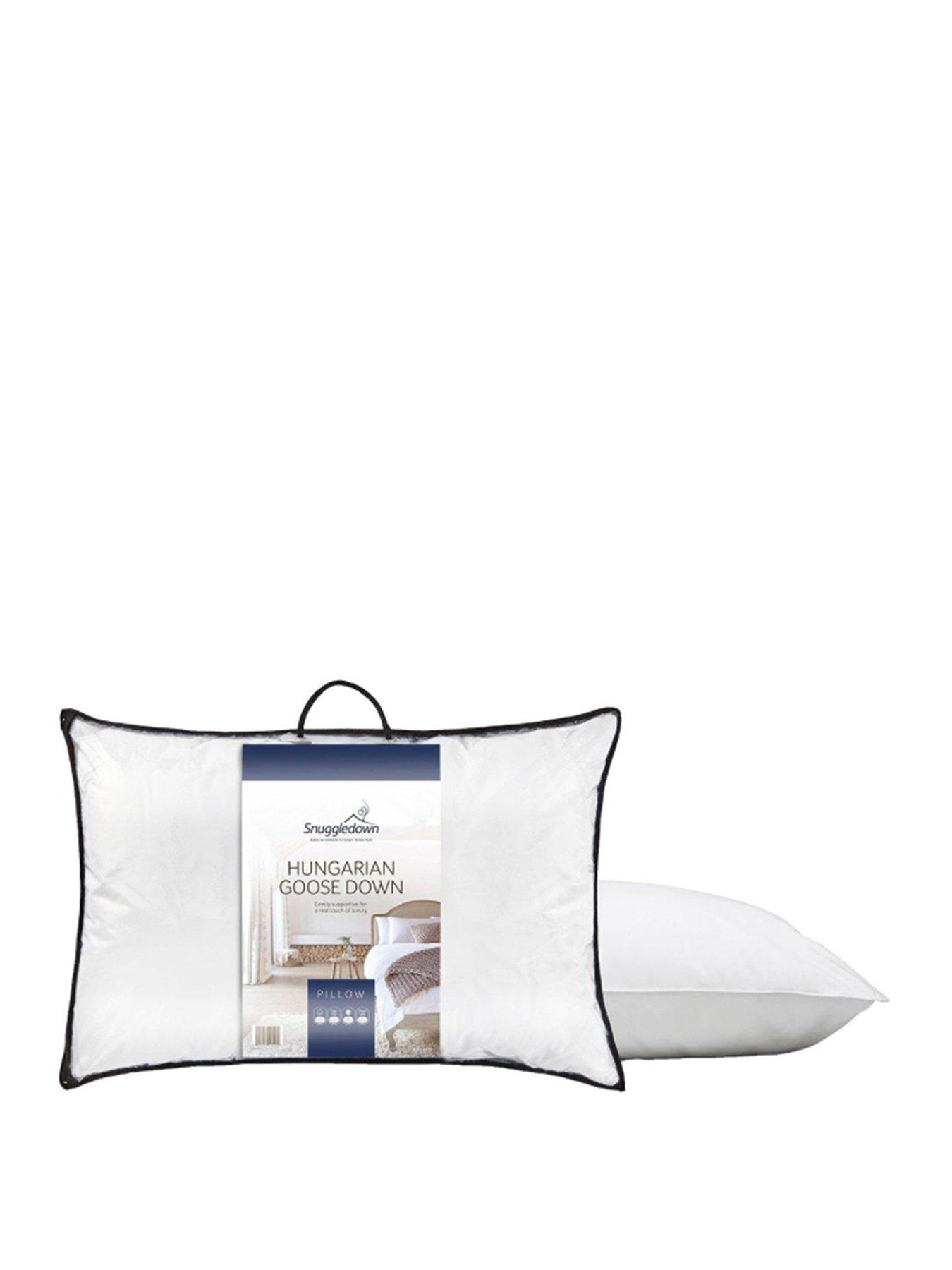 Snuggledown of Norway Hungarian Goose Down Pillow - White