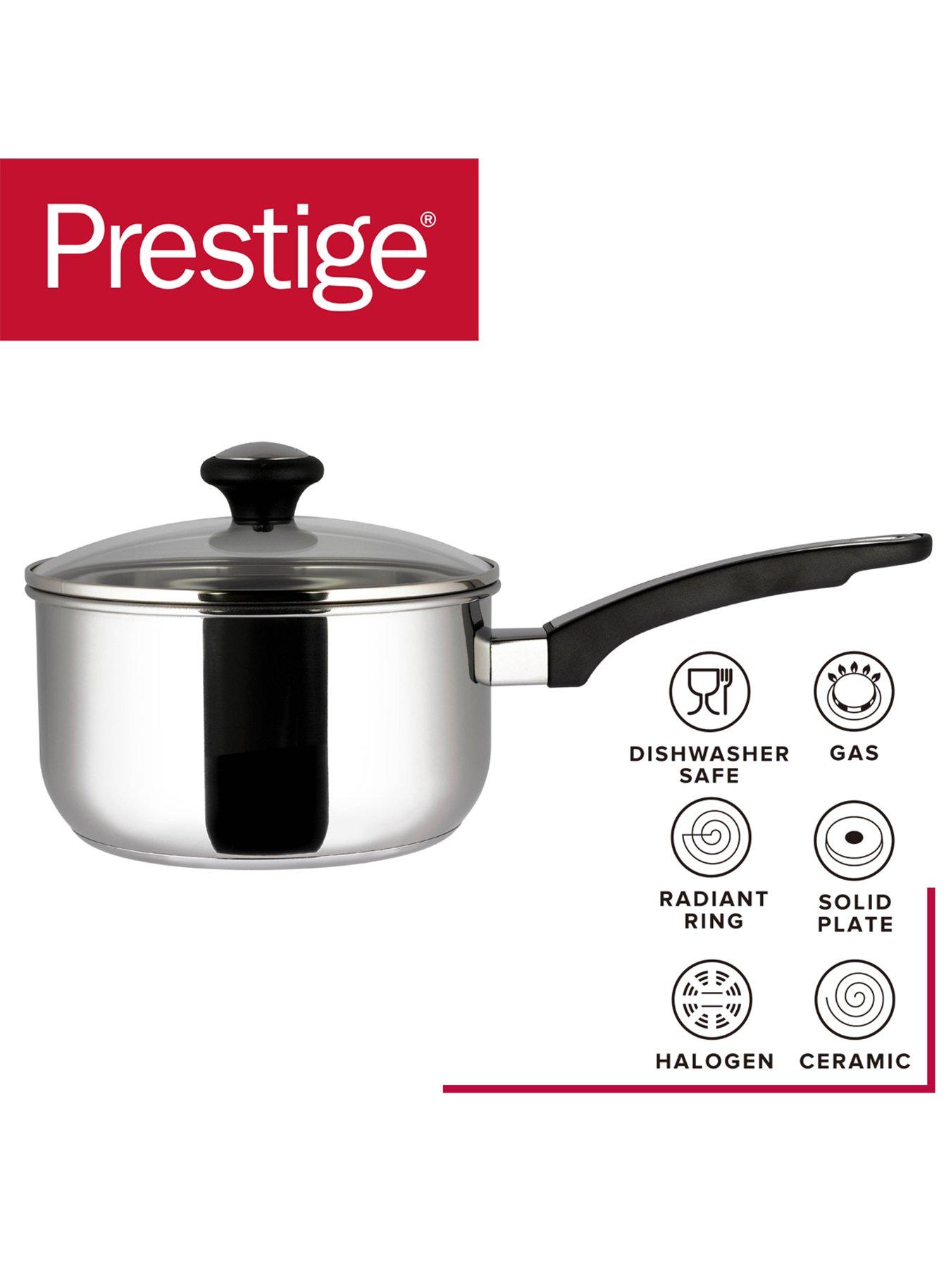 Image 3 of 5 of Prestige Everyday Stainless Steel 5-Piece Pan Set