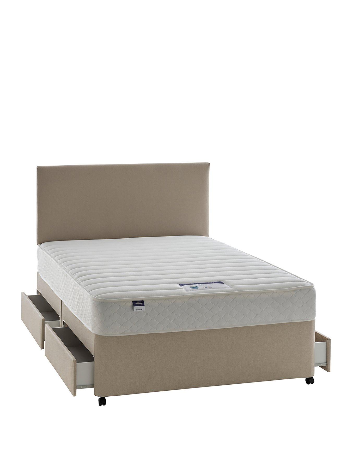 silentnight-celine-memory-miracoil-sprung-mattress-and-divan-base-bed-set-headboard-sold-separatelystillFront