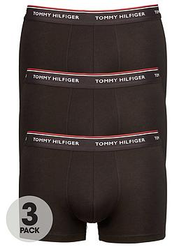 tommy-hilfiger-mens-premium-essentials-trunks-3-pack-black
