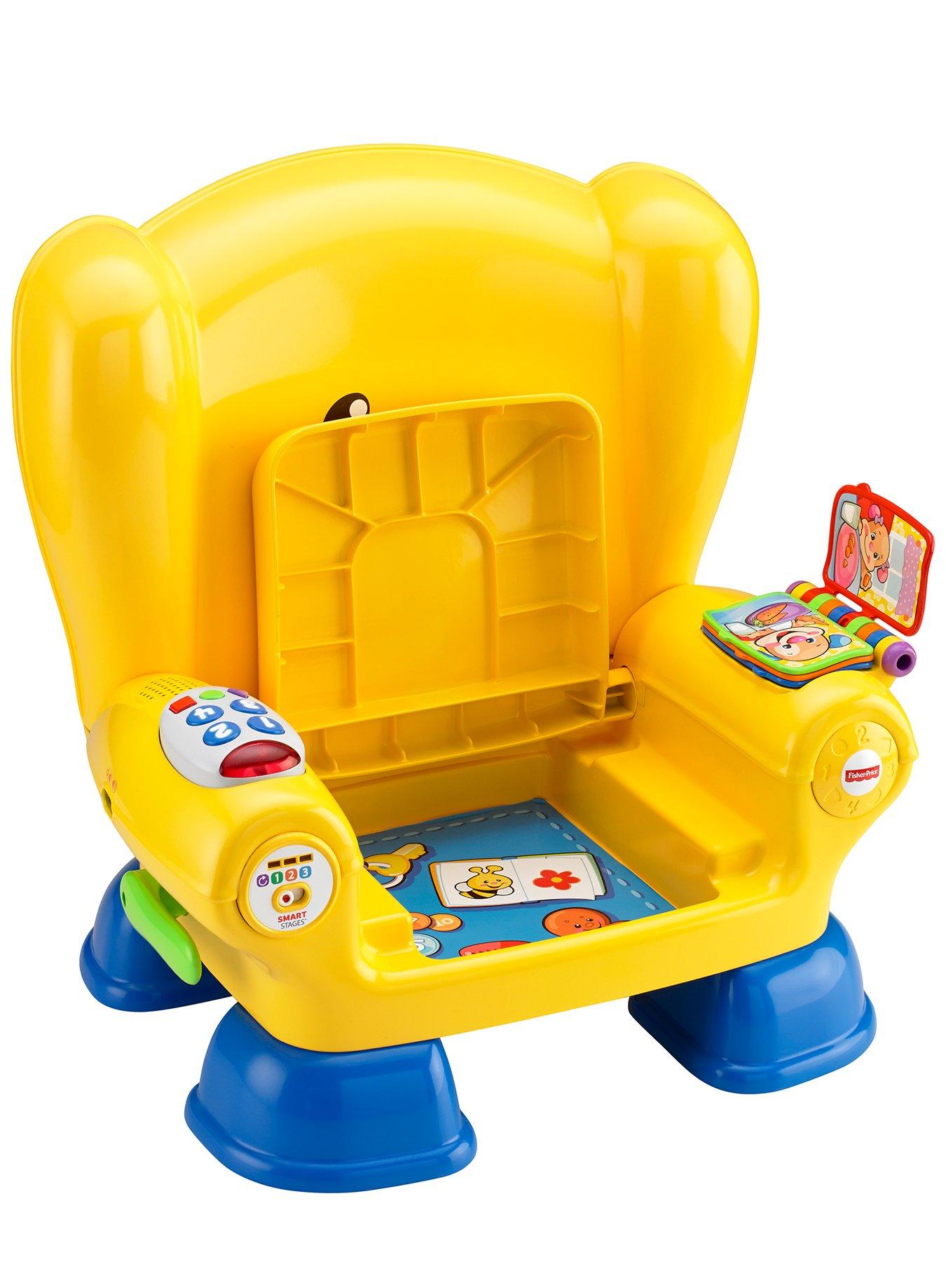 Image 3 of 7 of Fisher-Price Laugh and Learn Smart Stages Chair - Yellow