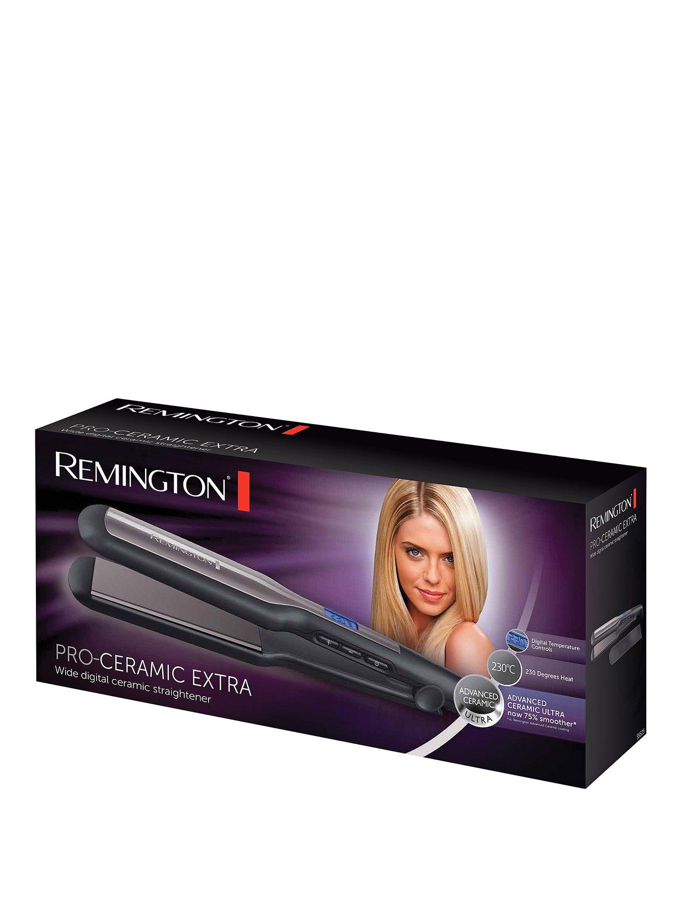 Image 2 of 4 of Remington Pro-Ceramic Extra Wide Plate Hair Straightener - S5525